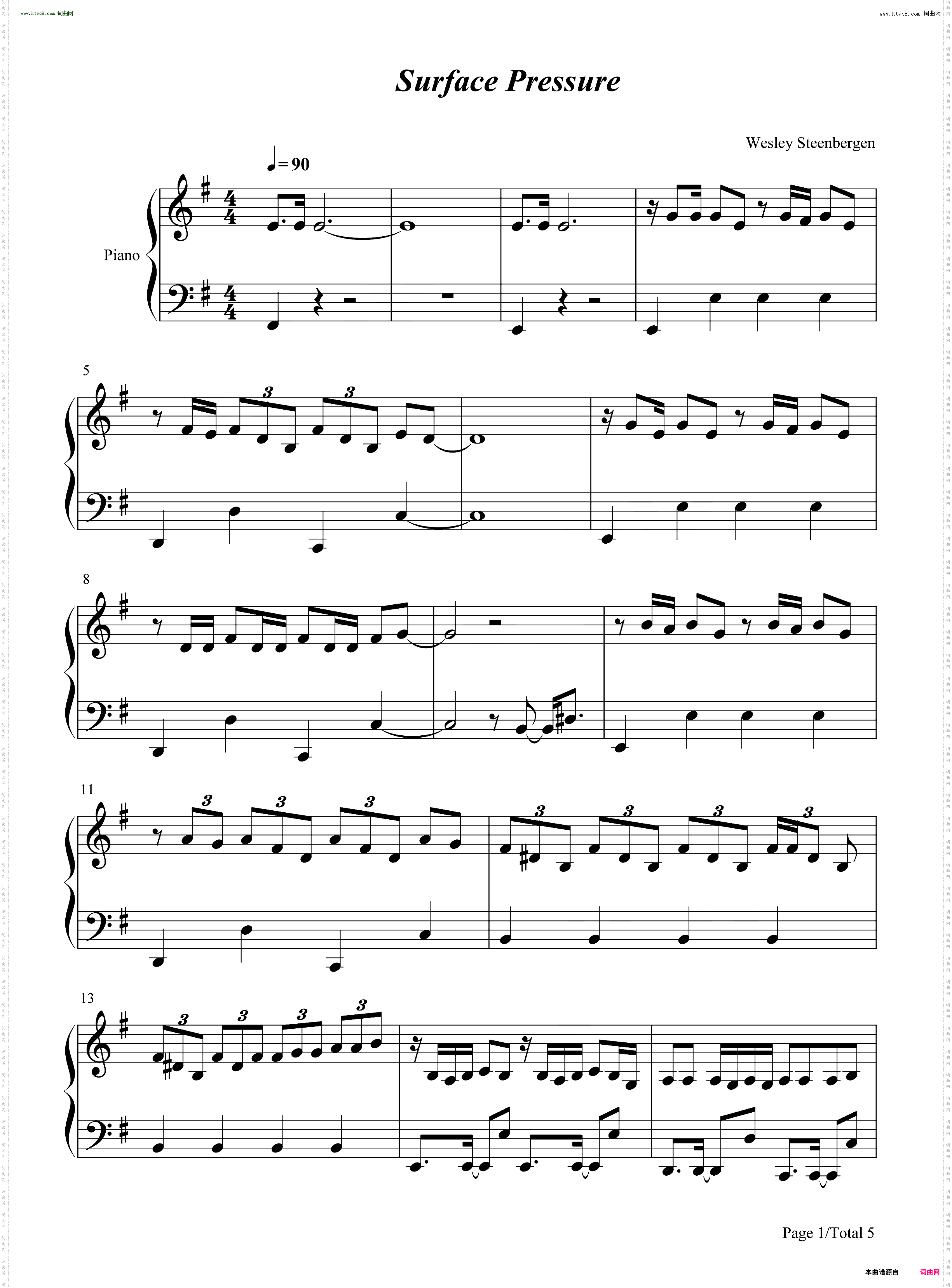 Surface Pressure_魔法满屋OST