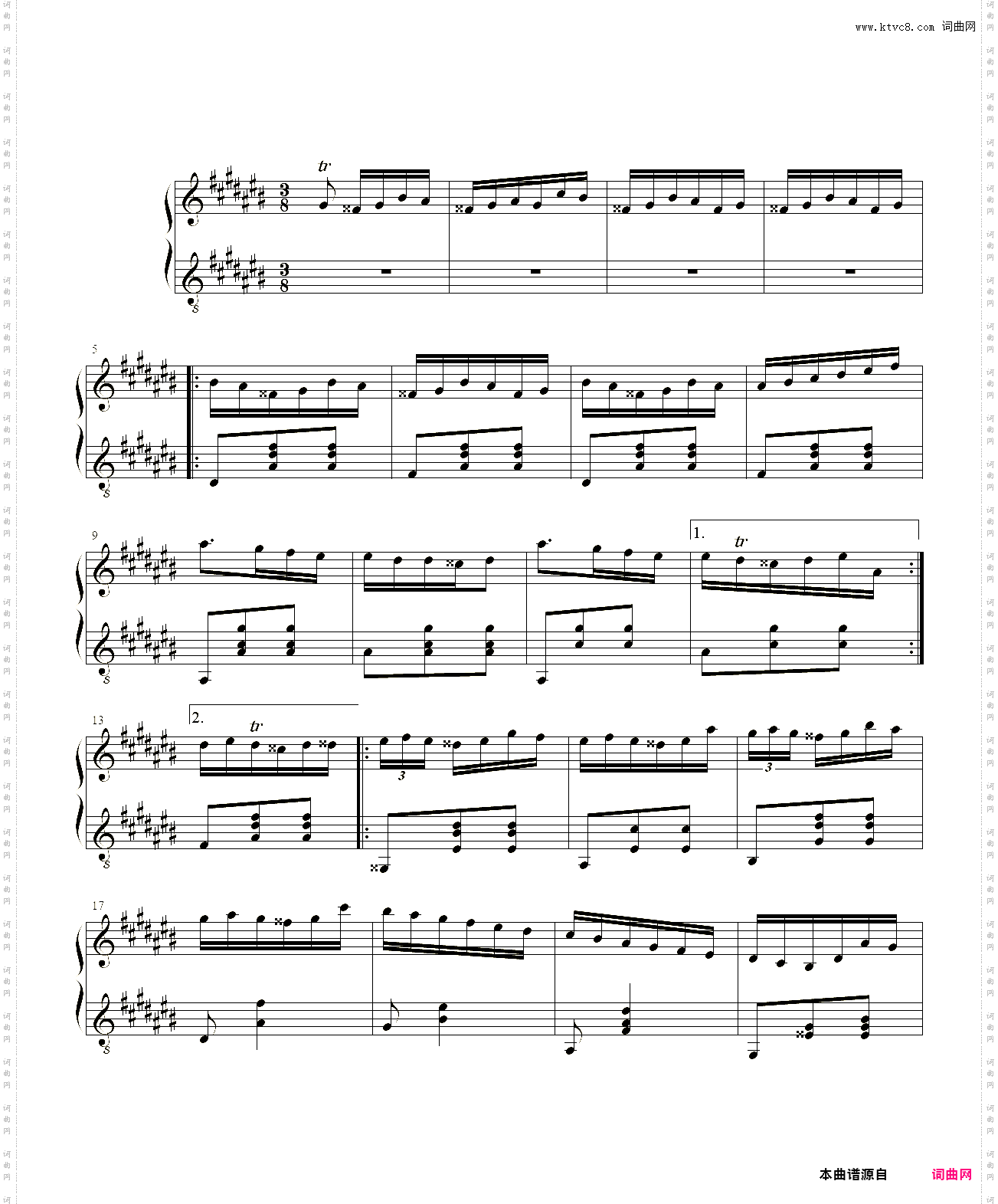 华丽的降D大调圆舞曲