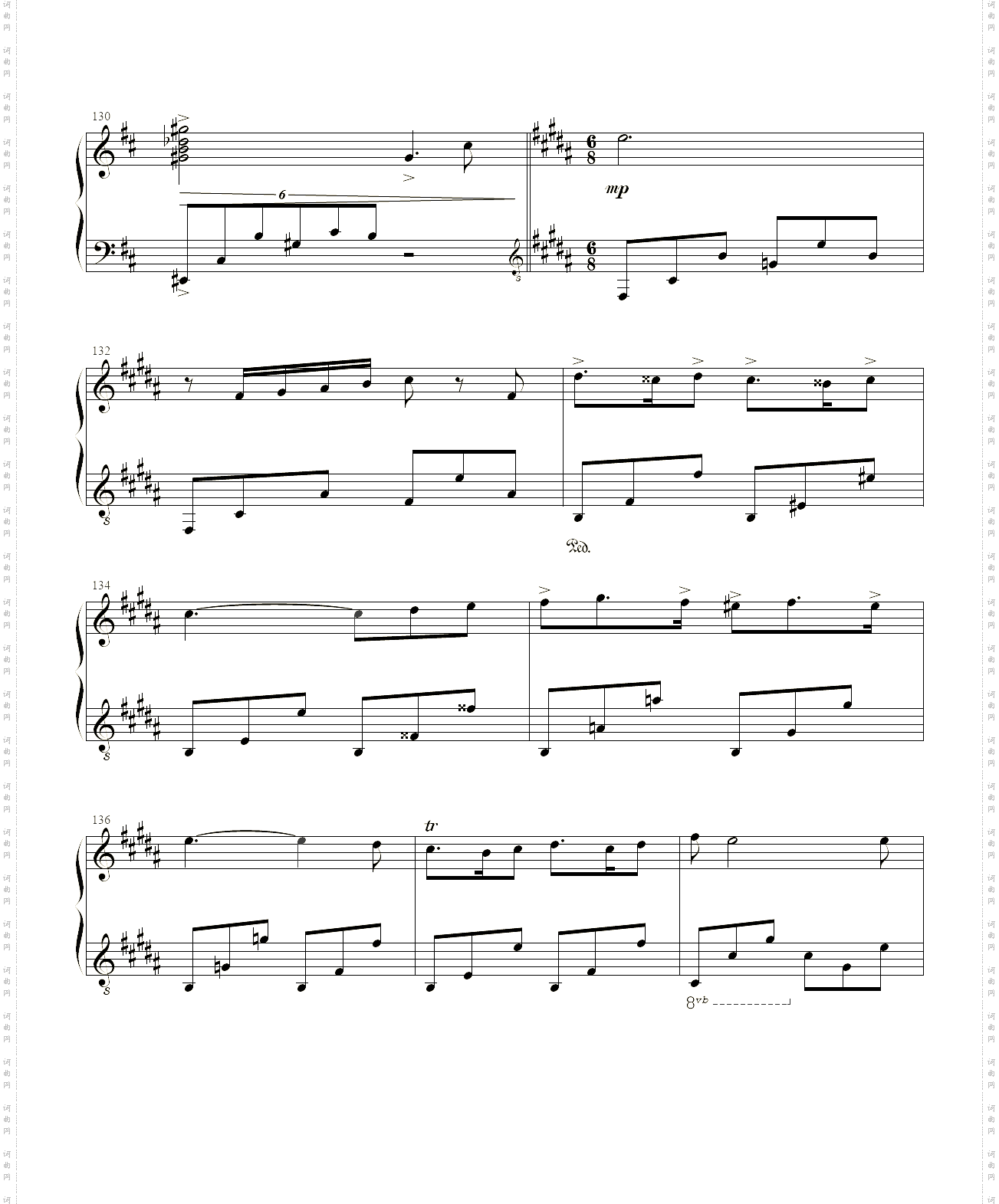 Nocturne No·3 in B major, Op·9, No·3