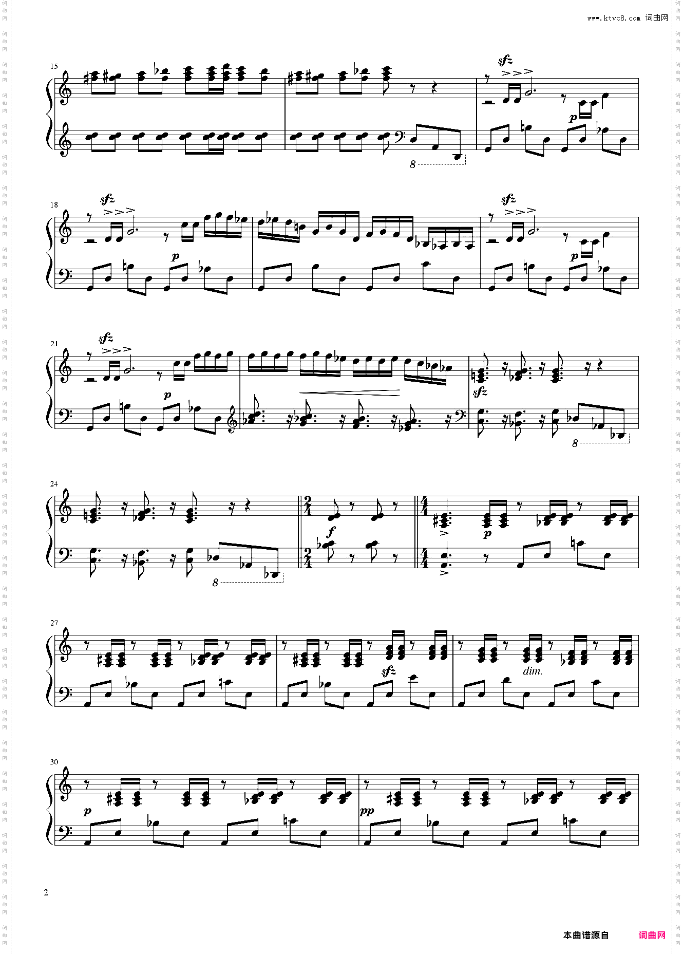 Sacro-Monte - No 5 from Danzas Gitanas Op· 55