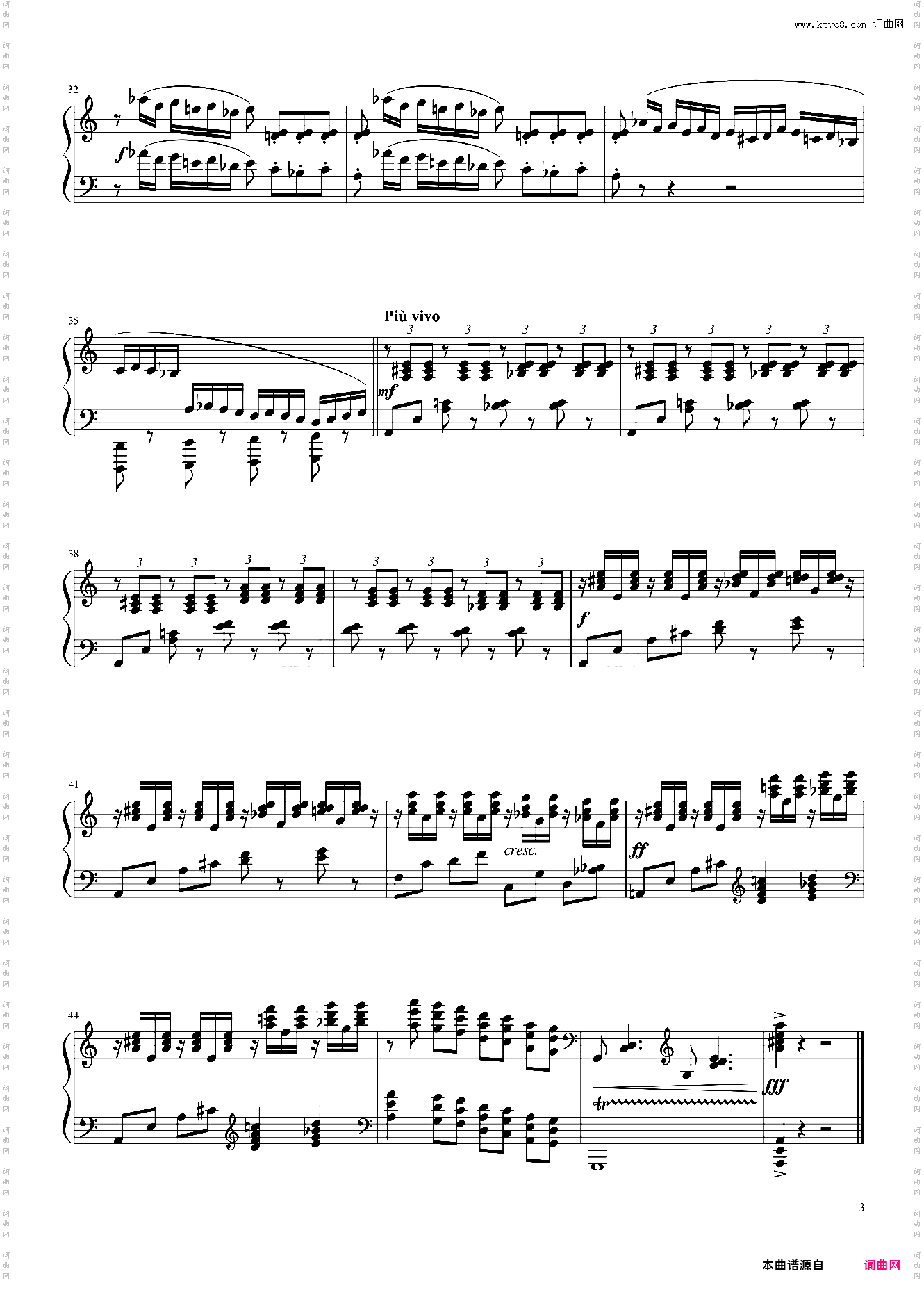 Sacro-Monte - No 5 from Danzas Gitanas Op· 55