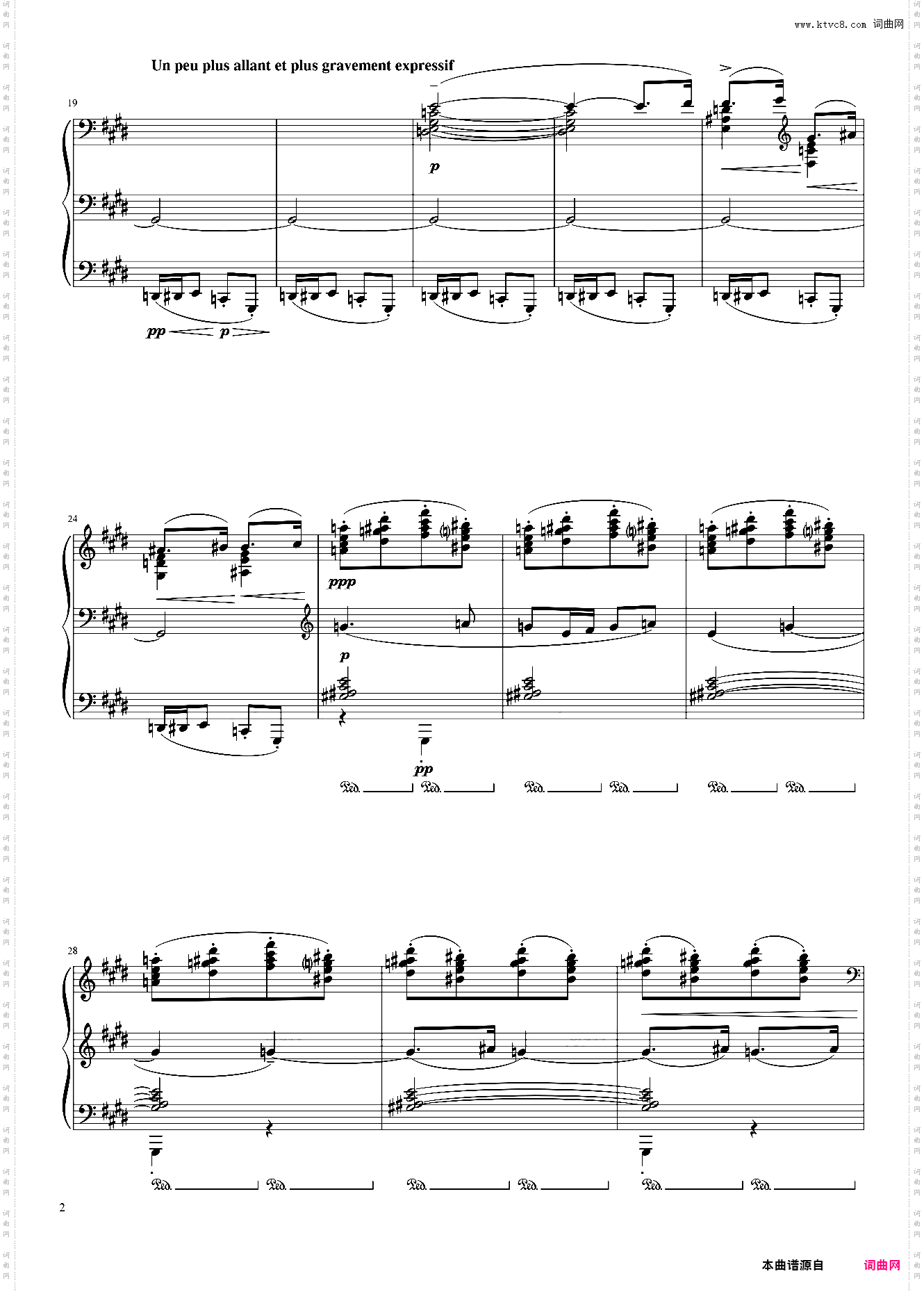 Feuilles mortes_Debussy Prelude Book 2 No 2