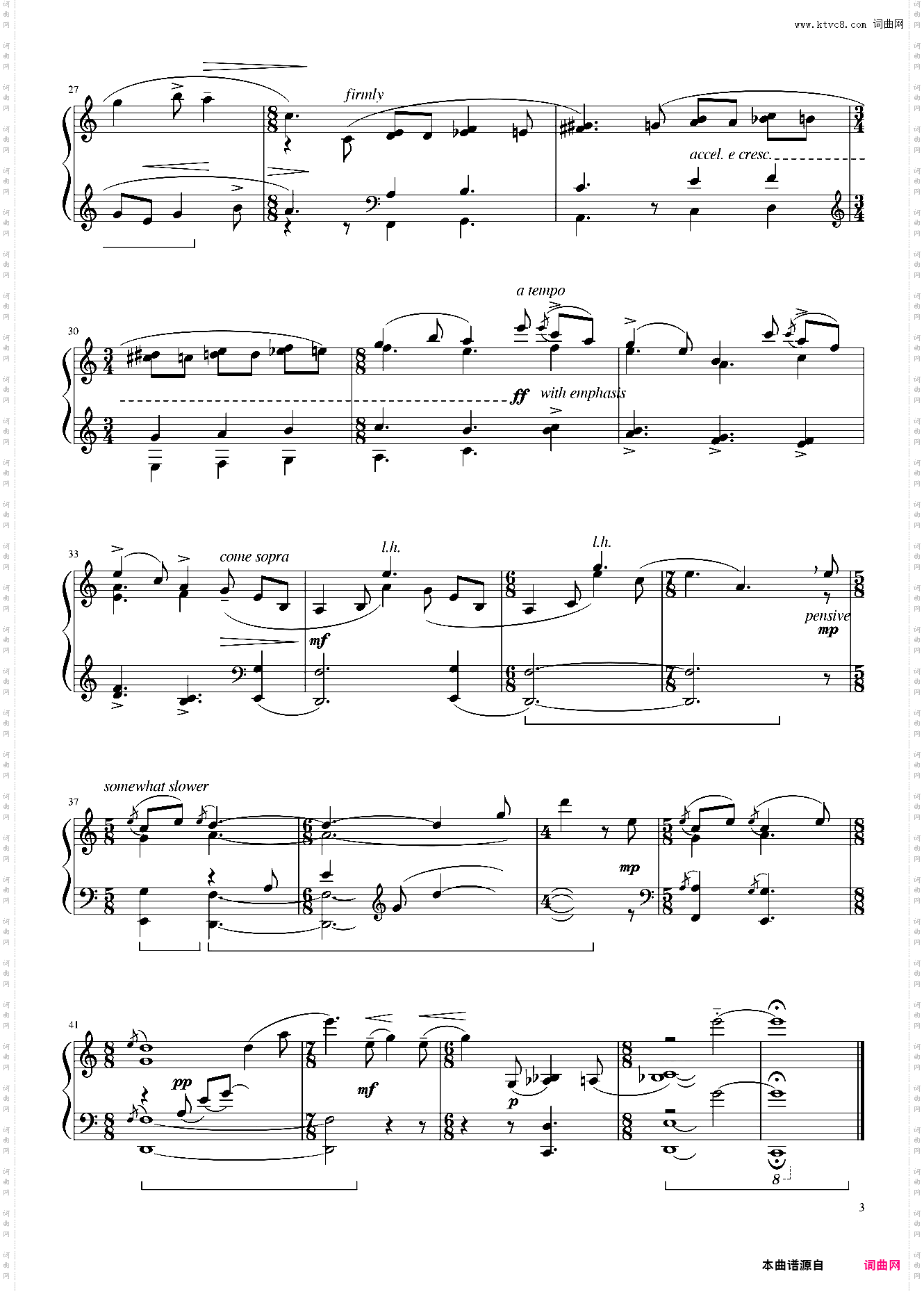Copland - Piano Blues No 1