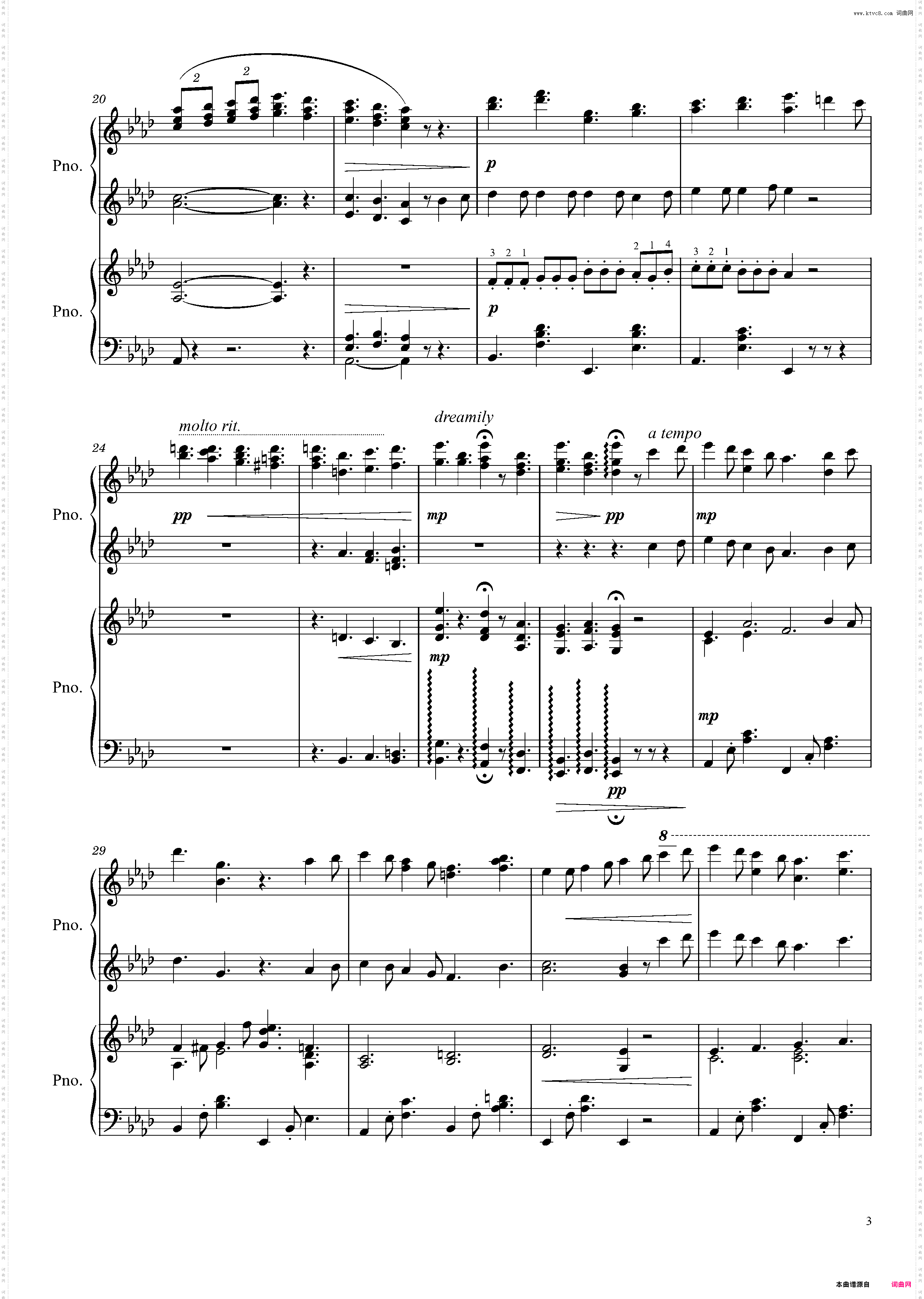 All in the Golden Afternoon_四手联弹