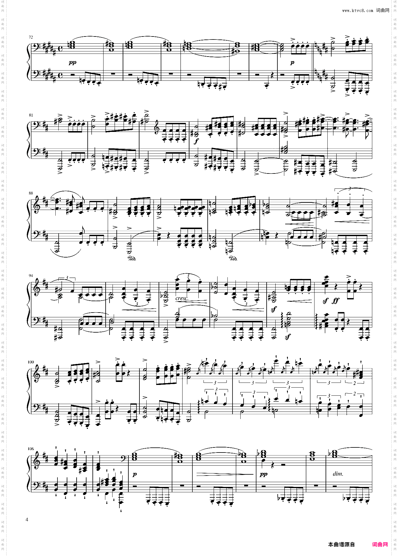 Brahms - Ballade Op 10 No 2