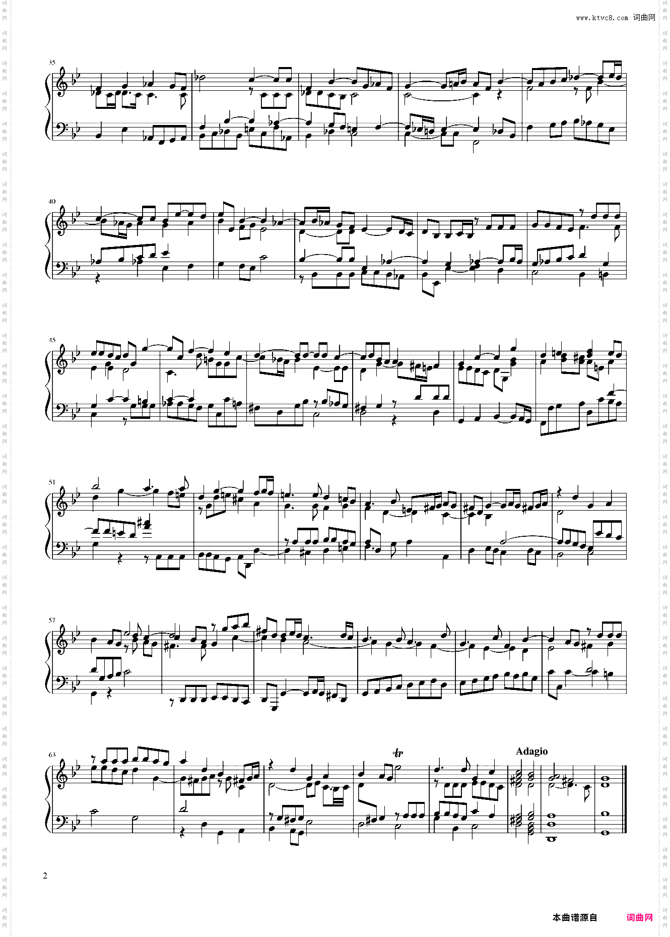 Fugue No 1 in G minor HMV 605