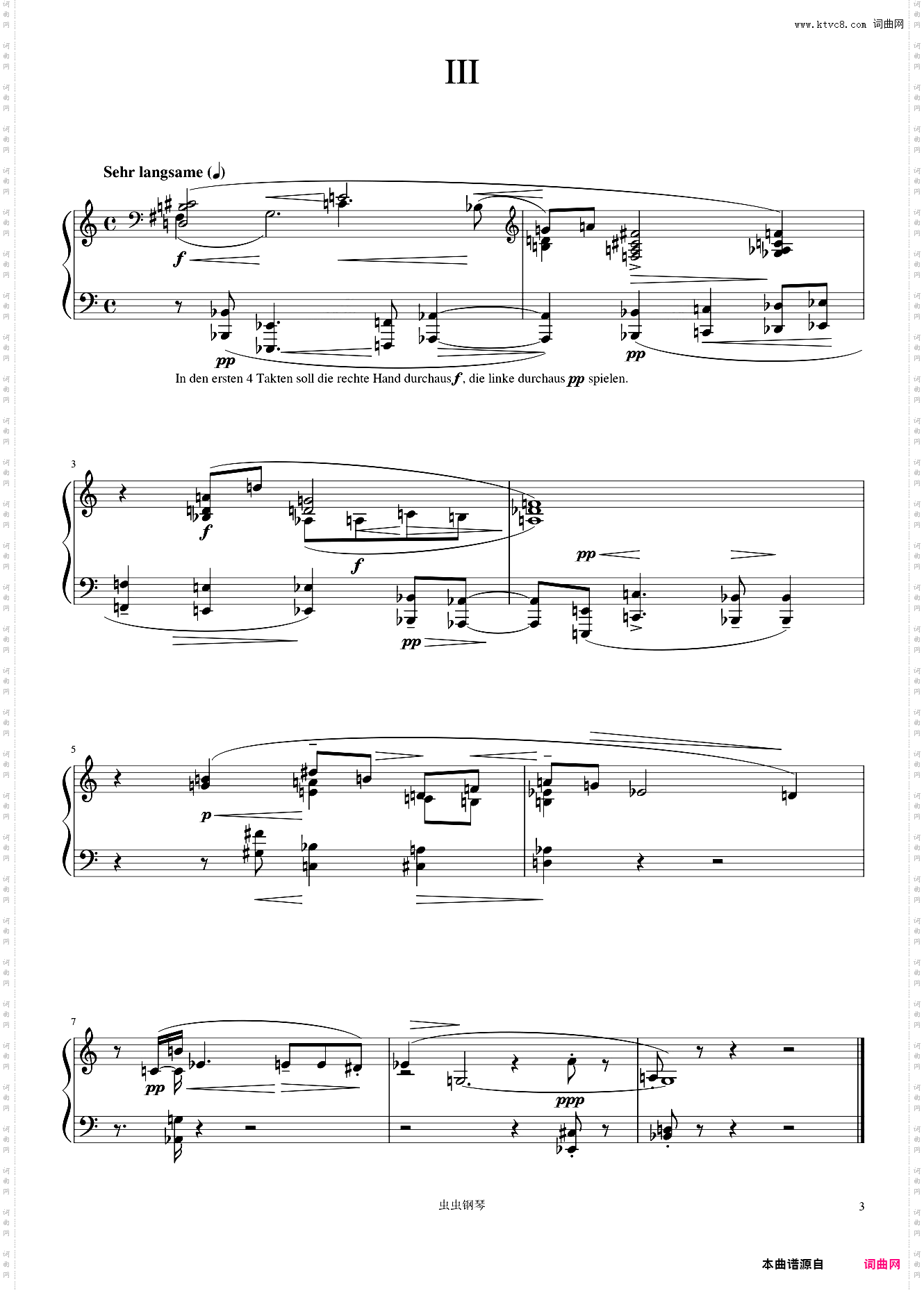 Schoenberg - Sechs kleine Klavierstücke Op· 19