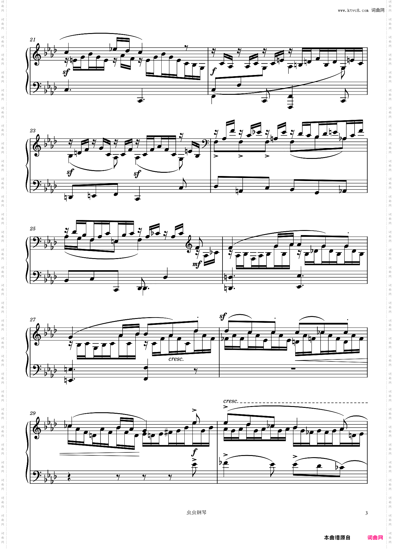 Song without Words Duetto Op· 38 No· 6