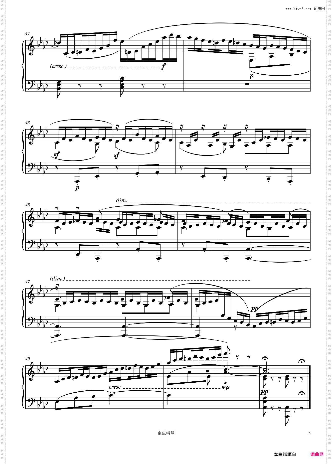 Song without Words Duetto Op· 38 No· 6