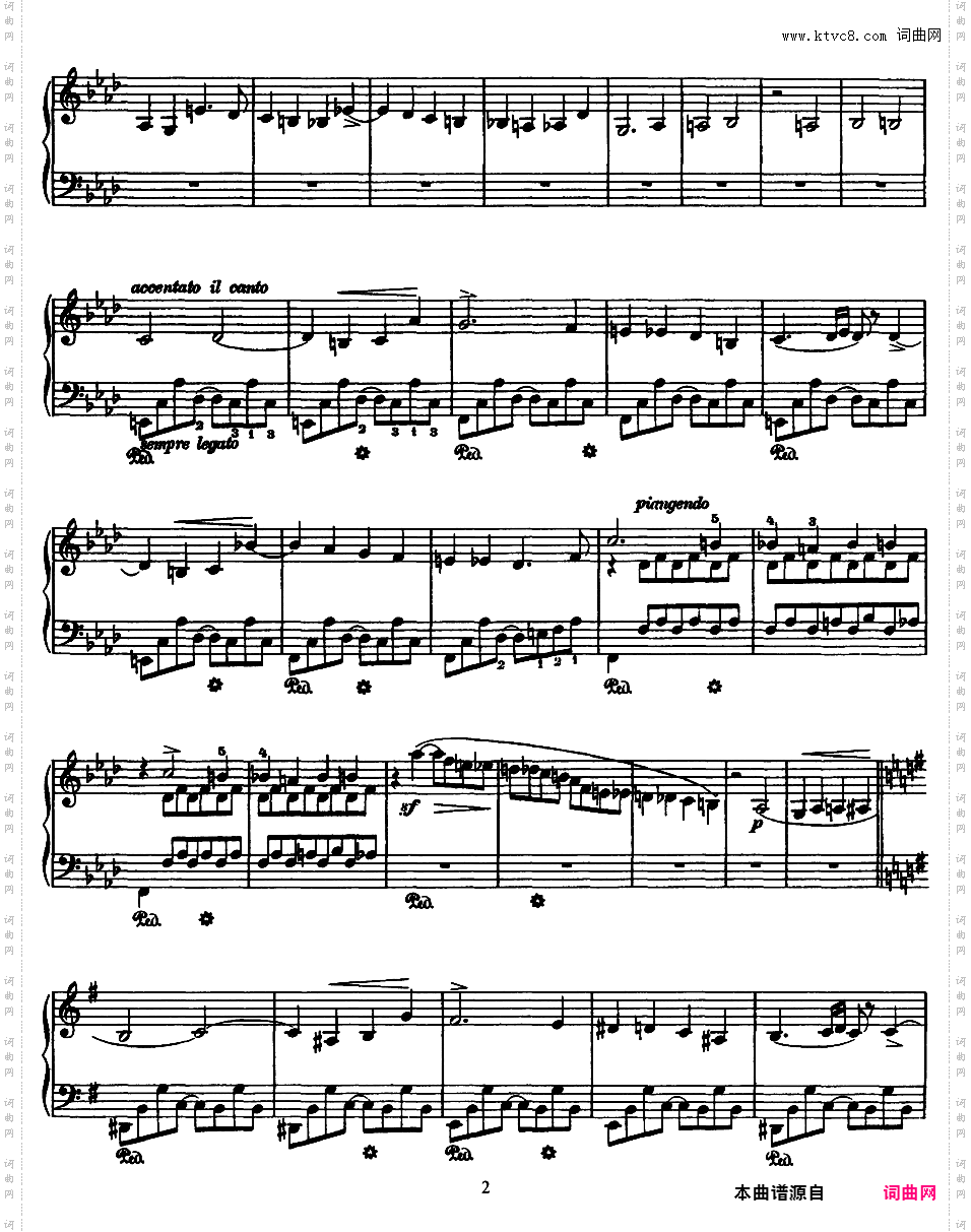 葬礼小船 La Lugubre Gondola S·200Liszt La Lugubre Gondola 2