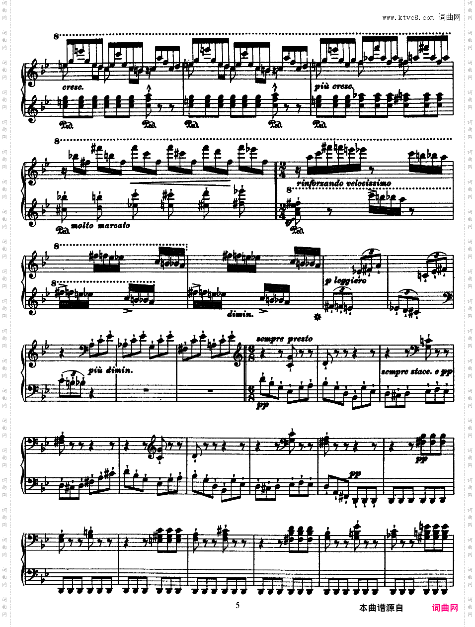 2首音乐会练习曲 2 Concert Etudes S·145
