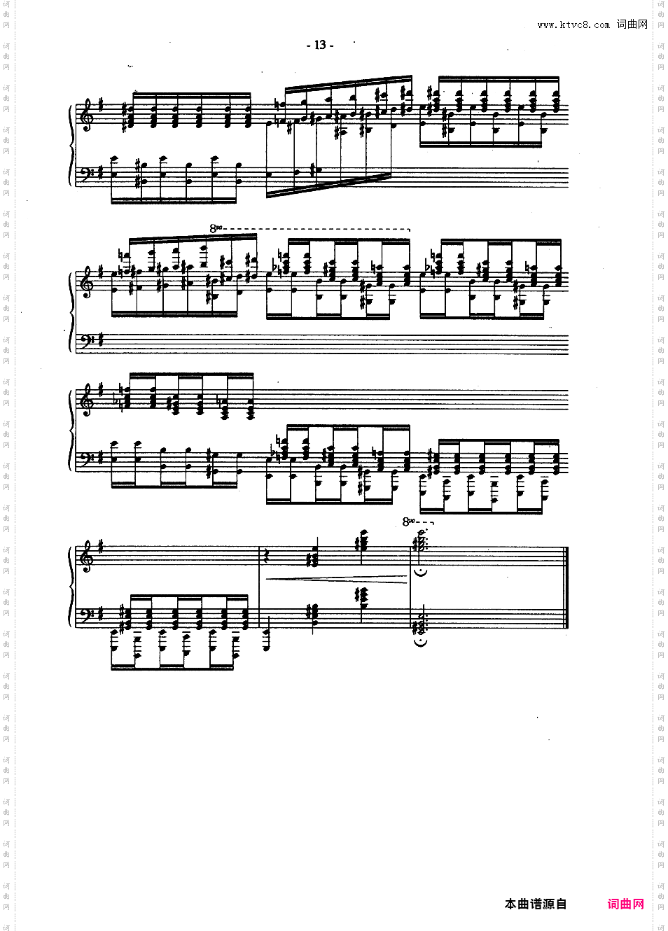 卡门主题变奏曲 Carmen Variations_根据比才歌剧《卡门》主题改编Bizet-Horowitz 1978 Carmen Fantasy Fuku