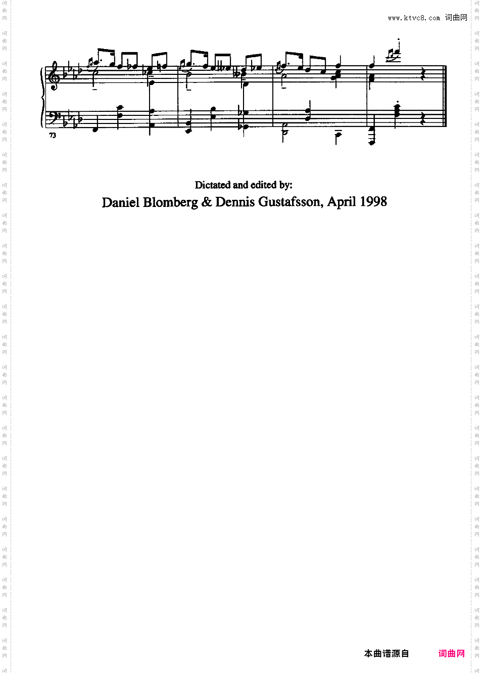 f小调圆舞曲 Valse in f MinorHorowitz 1928 Waltz in f from a piano roll Gustafsson