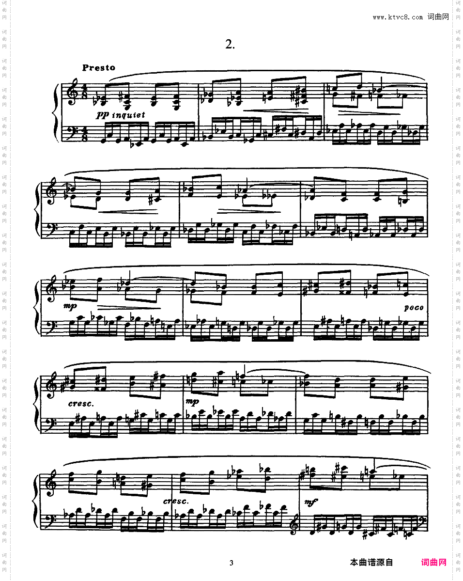 2首前奏曲 2 Preludes Op·67