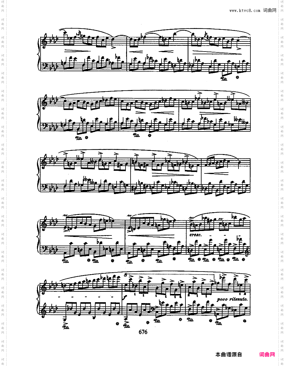 降A大调第一即兴曲 Op·29Chopin op29 Impromptu #1 in Ab_版本一