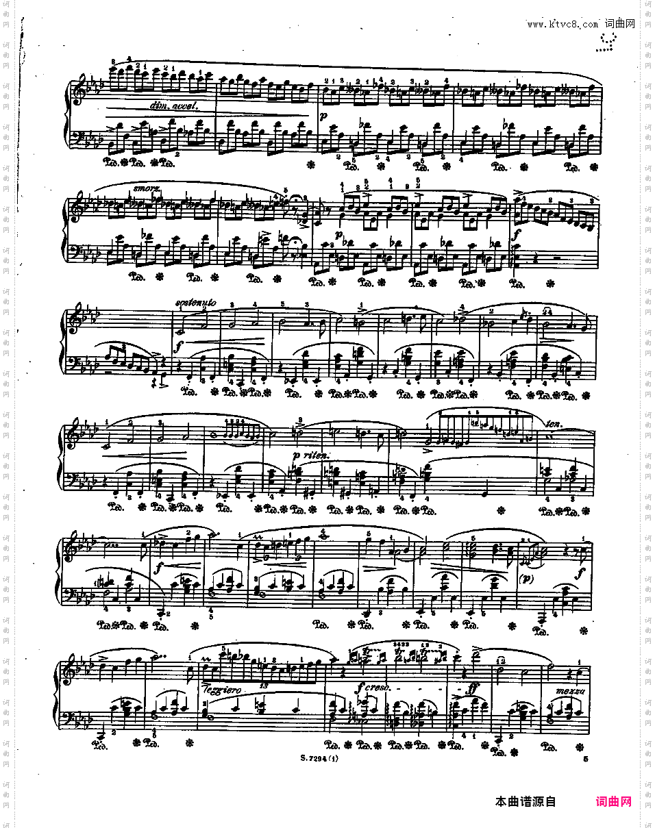 降A大调第一即兴曲 Op·29Chopin op29 Impromptu #1 in Ab alt_版本二