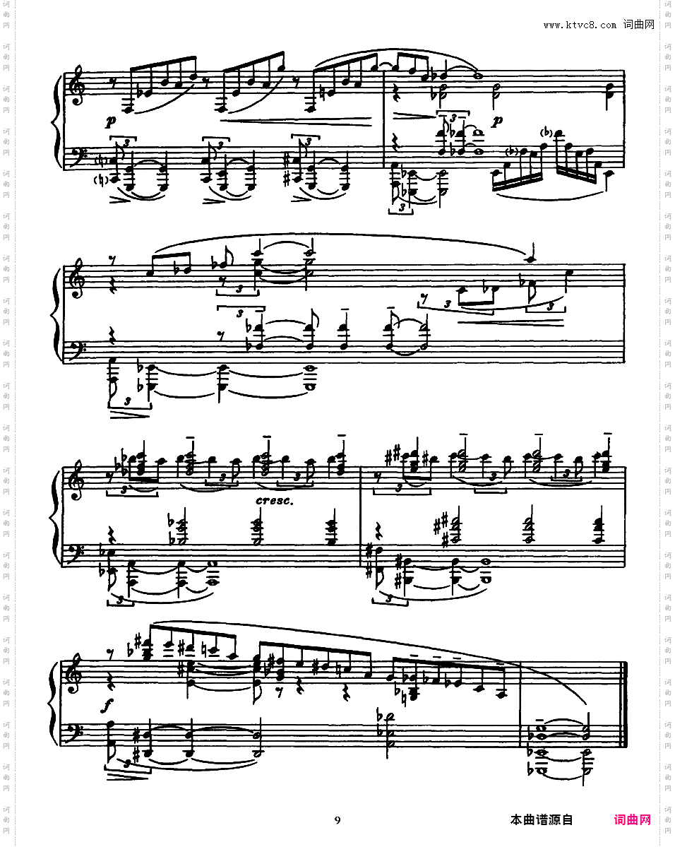 5首前奏曲 5 Preludes Op·74