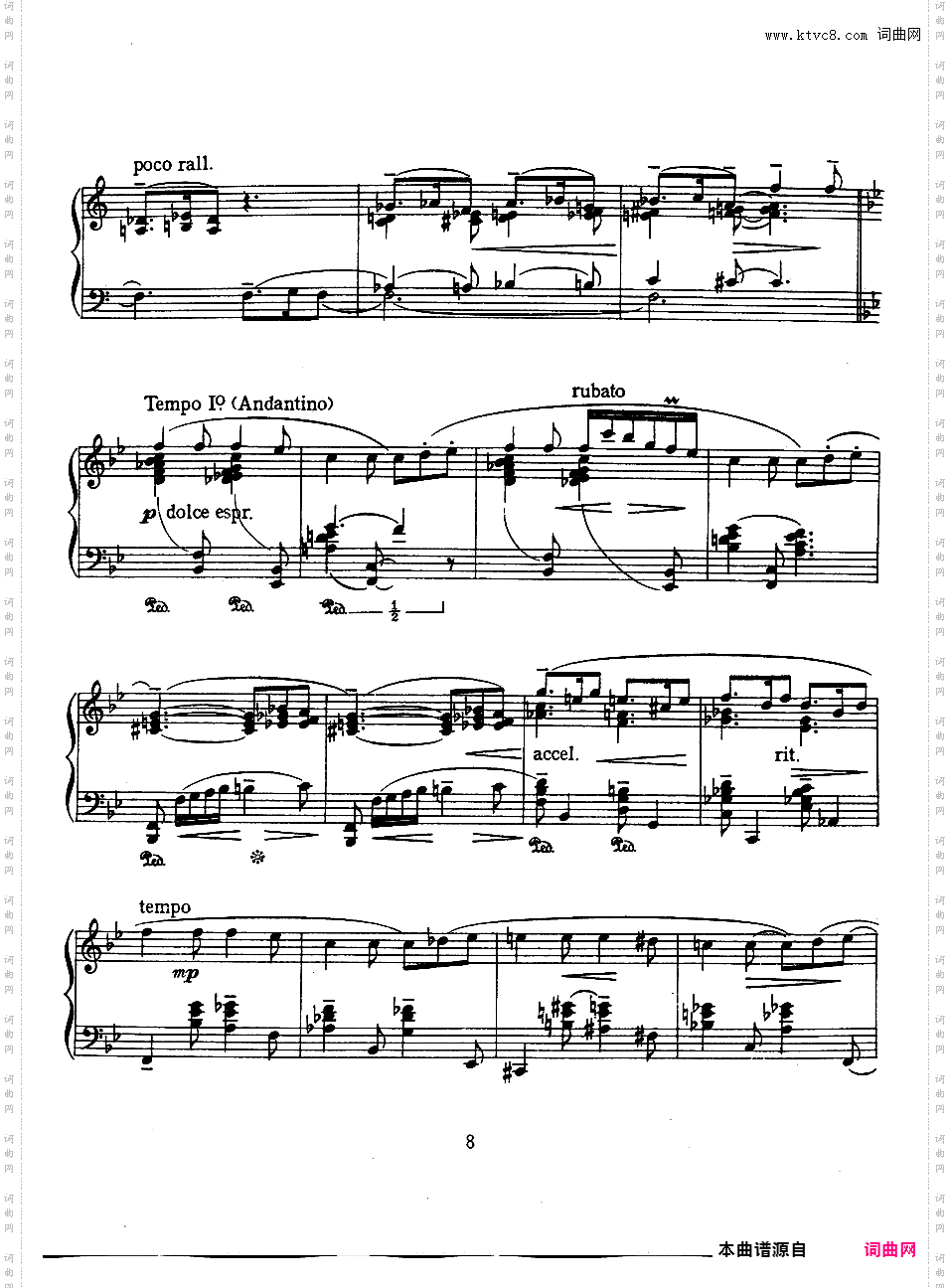 a小调第二叙事曲 Ballade No·2 in a Minor Op·87