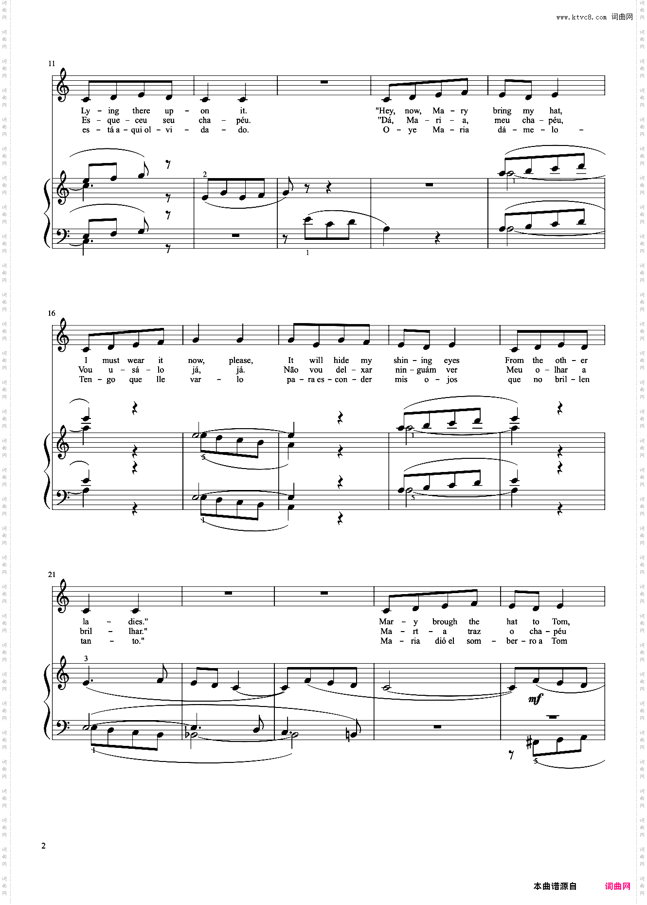 匈牙利歌曲_-b《巴托克小宇宙钢琴教程3》