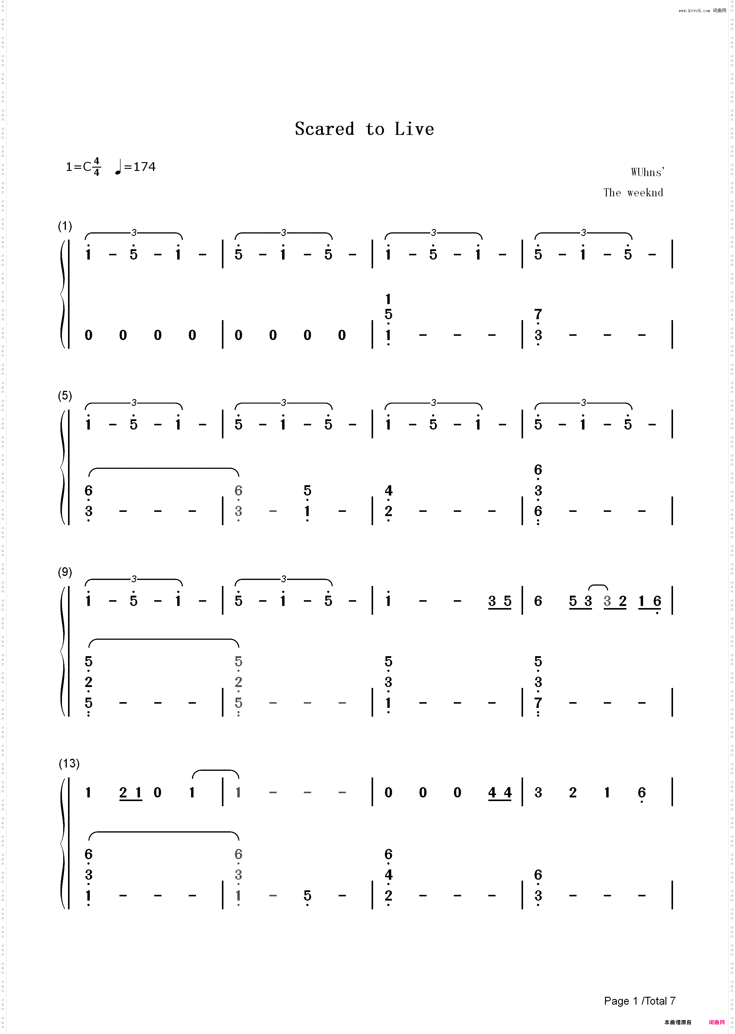 Scared to Live-The Weeknd