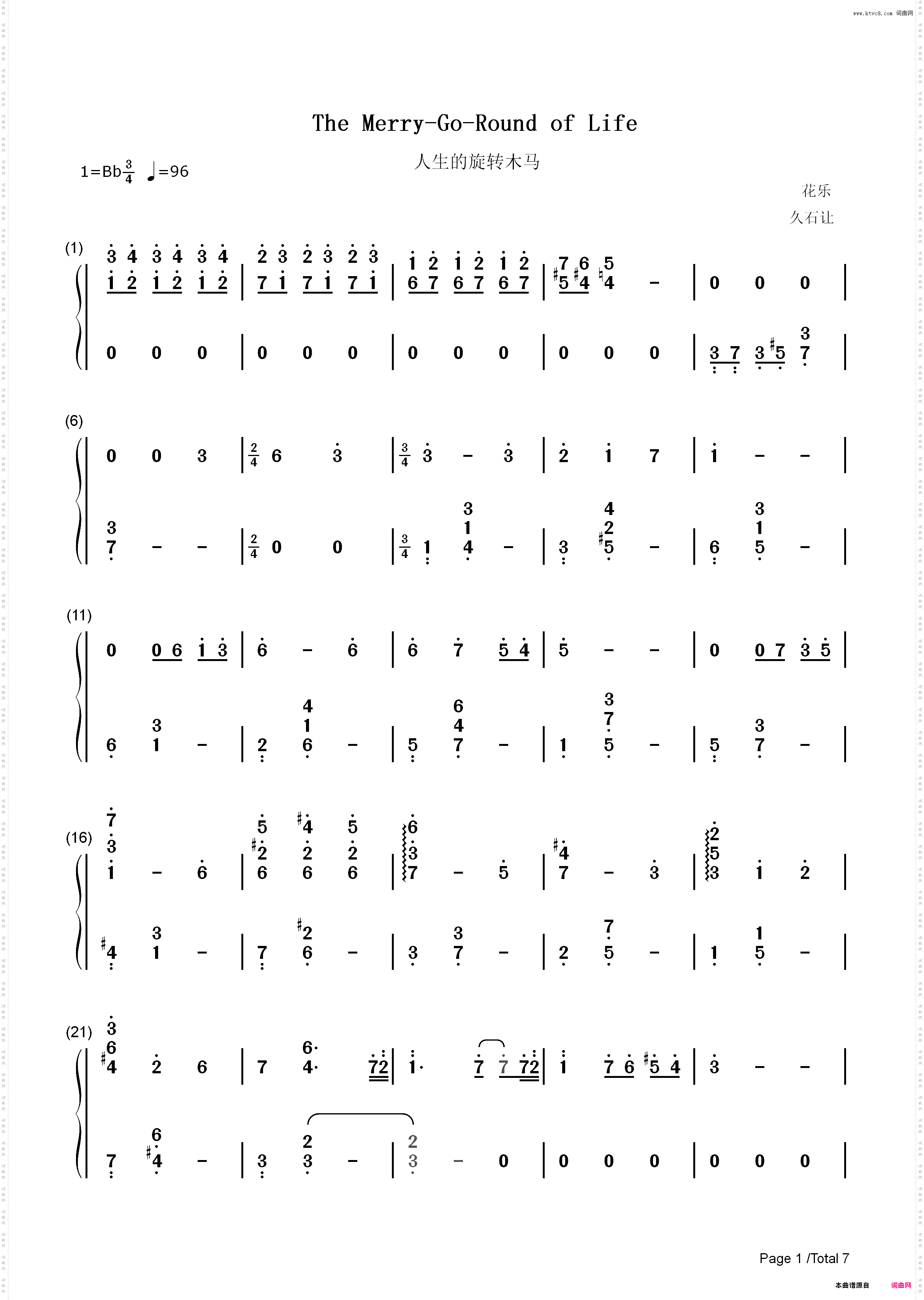 人生的旋转木马-完美版-人生のメリーゴーランド