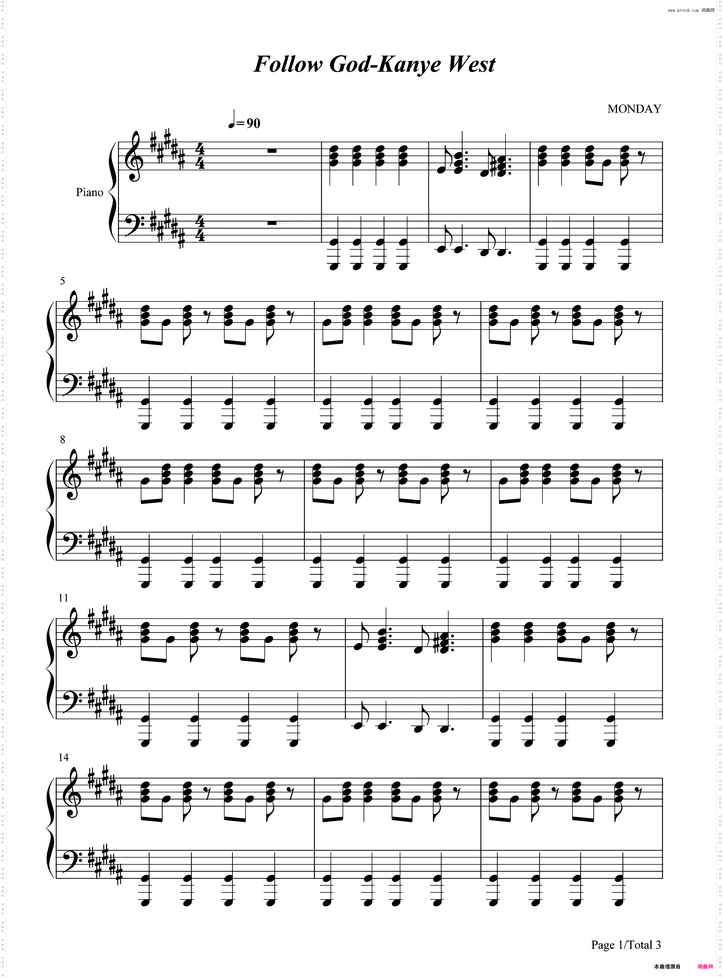 Follow God-Kanye West