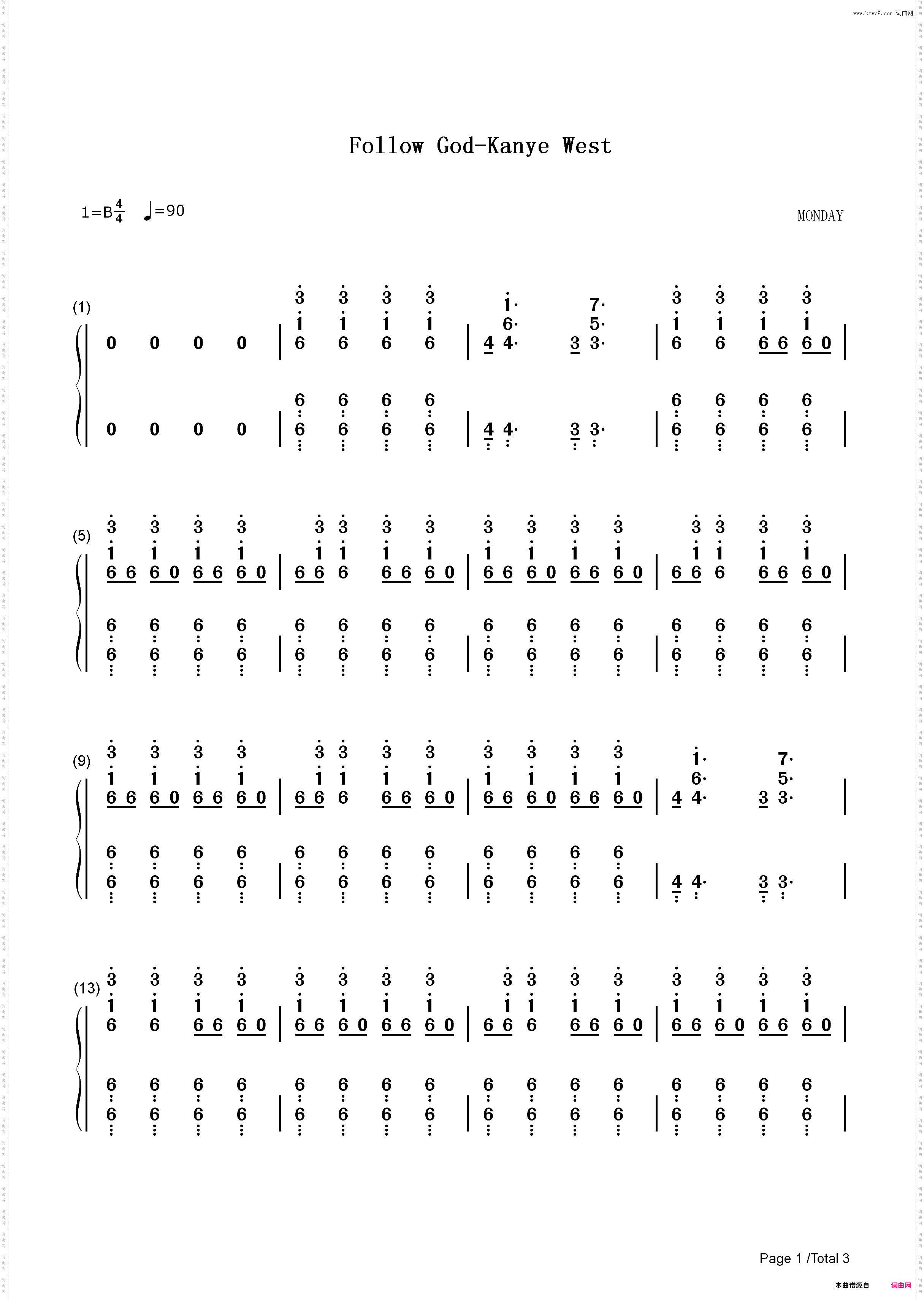 Follow God-Kanye West