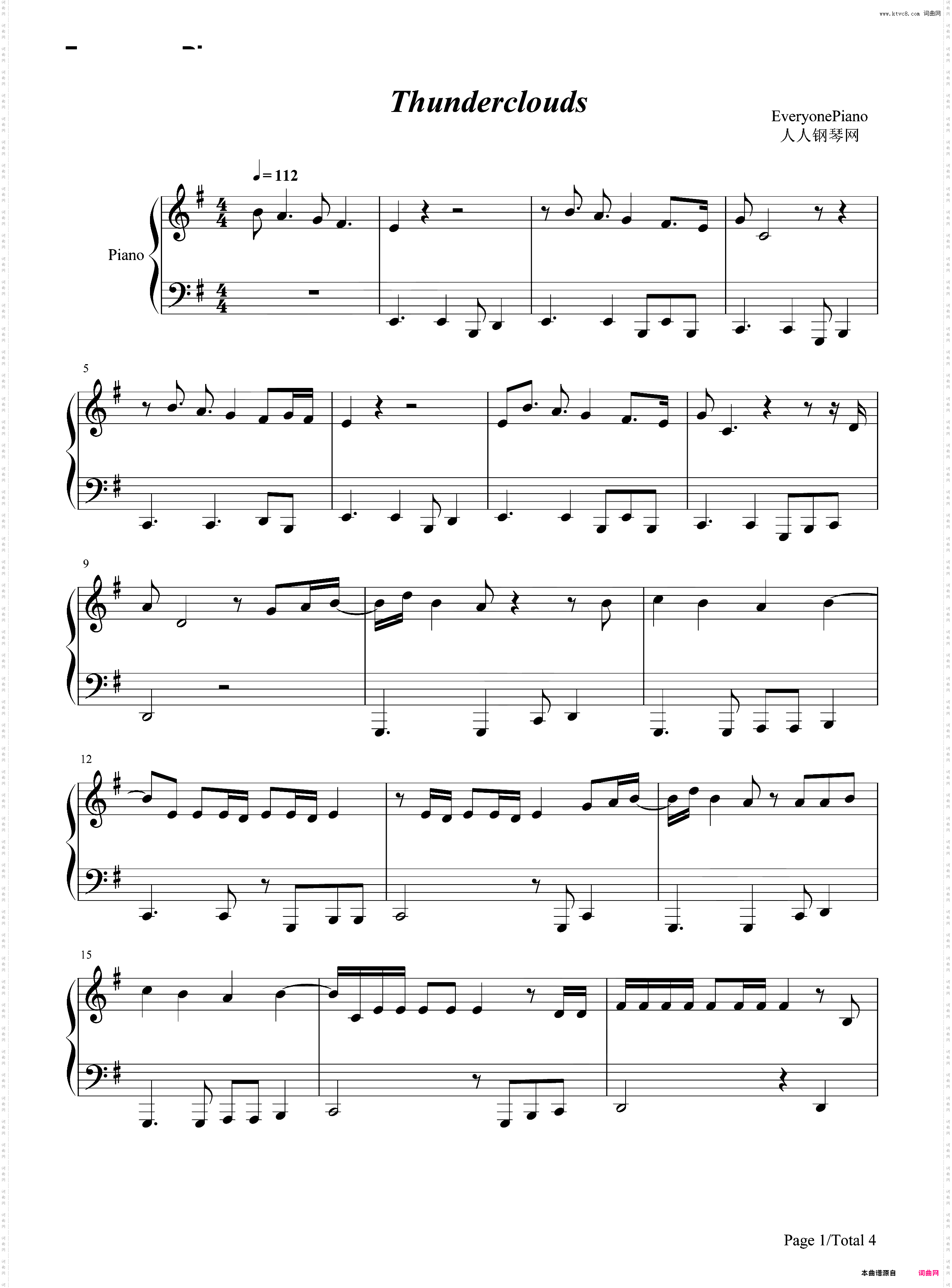 Thunderclouds-三星Galaxy Note9主题曲