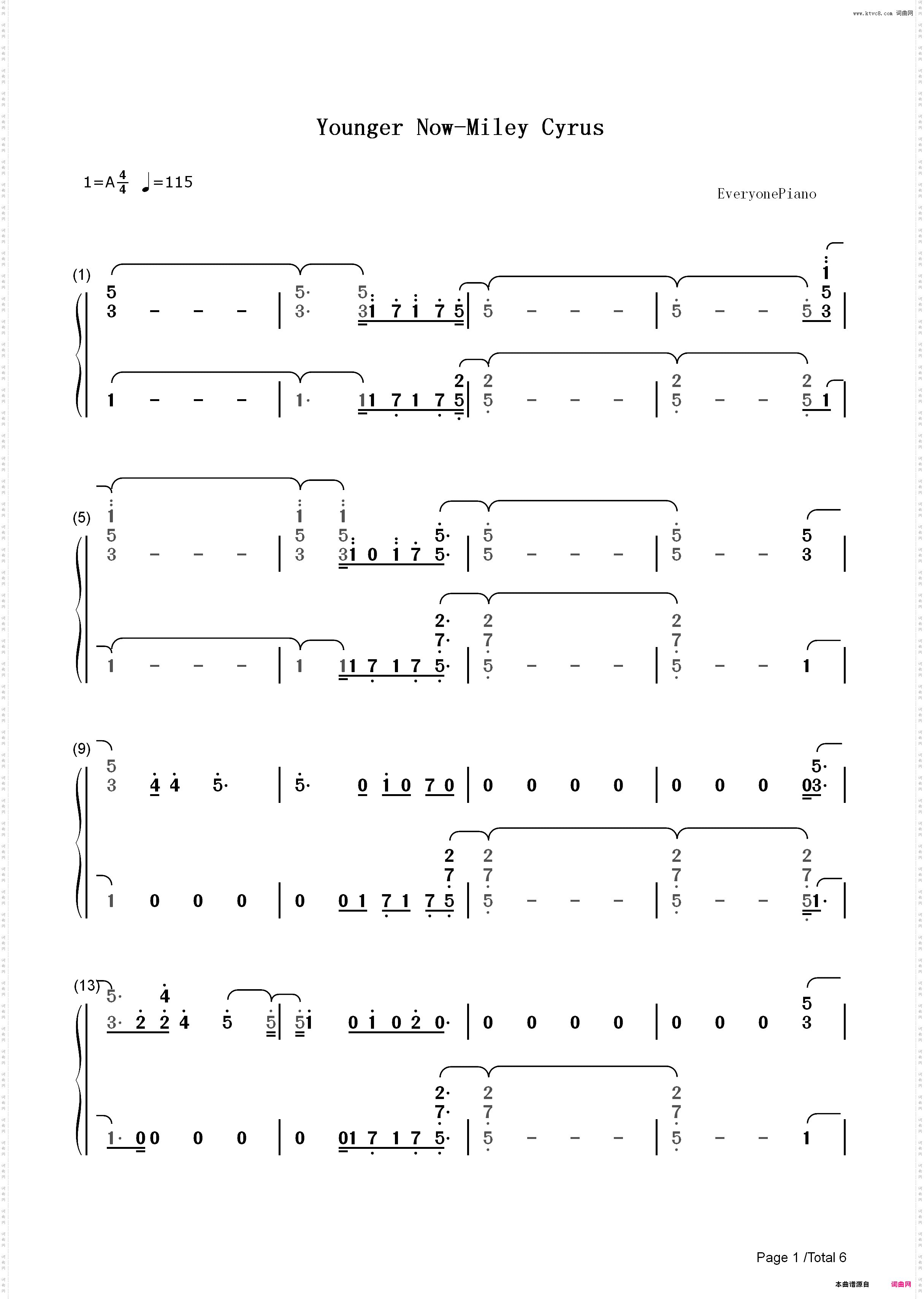 Younger Now-Miley Cyrus