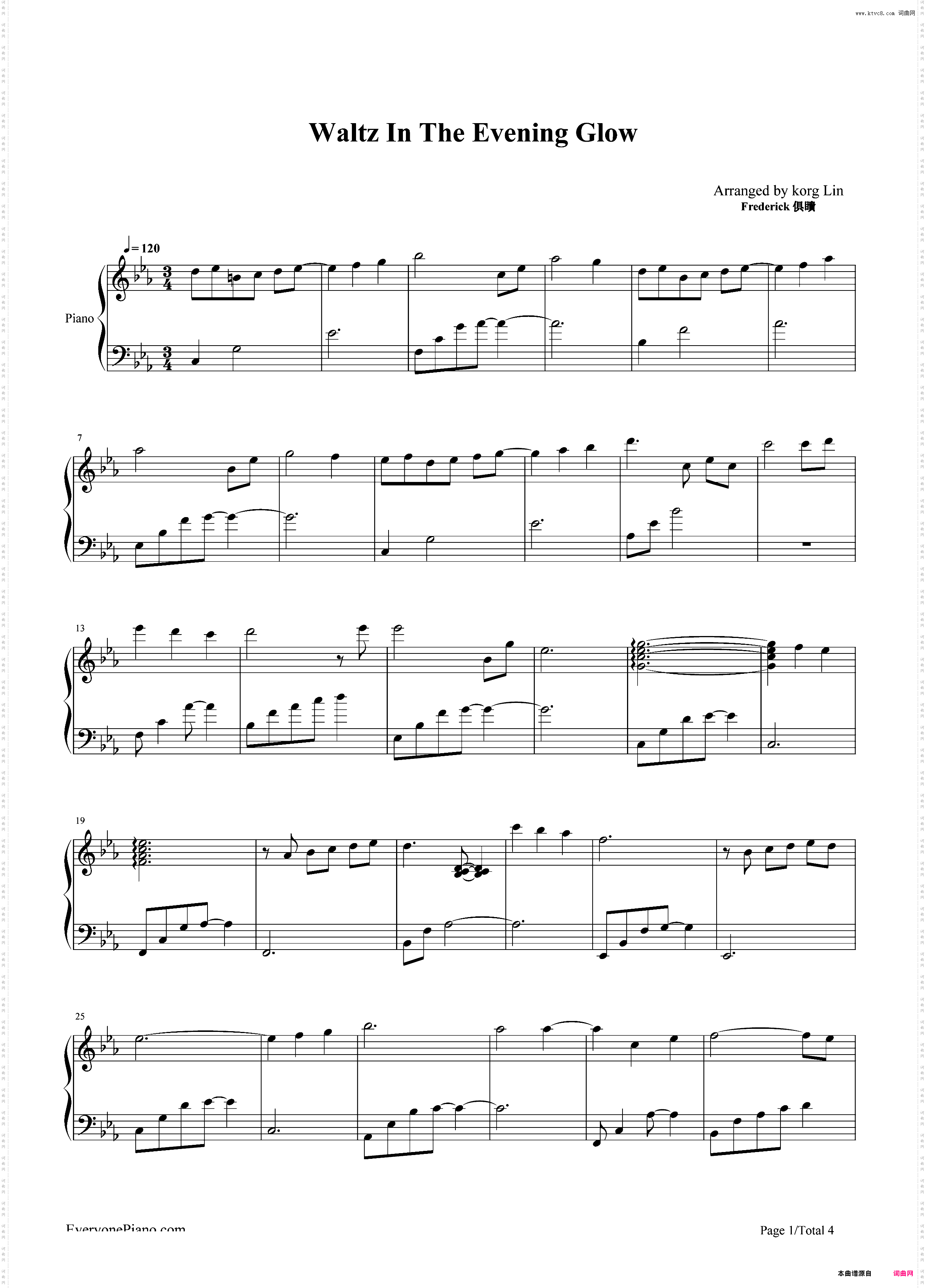 Waltz In The Evening Glow-世界名曲-加古隆