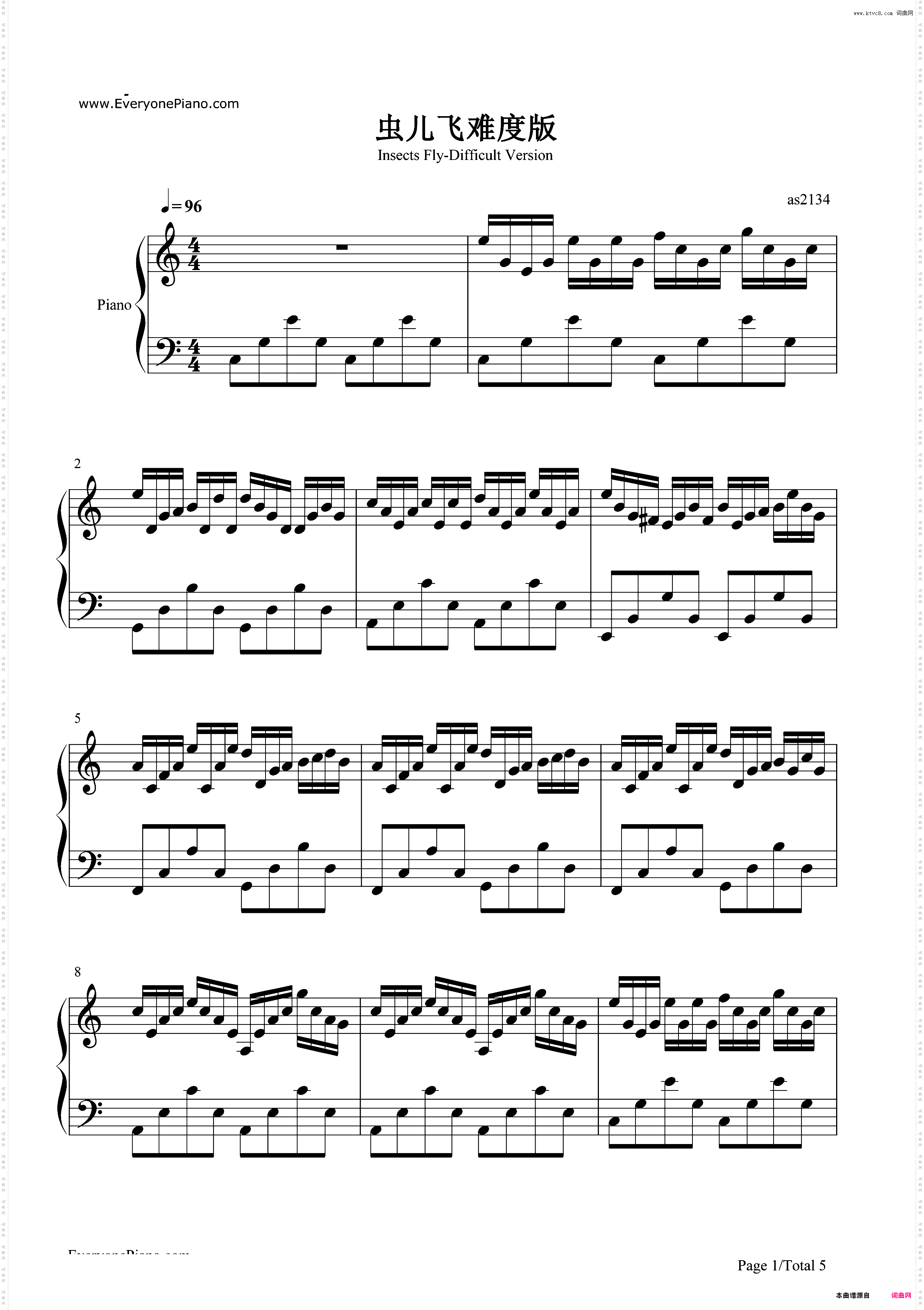 虫儿飞-难度版-风云雄霸天下插曲