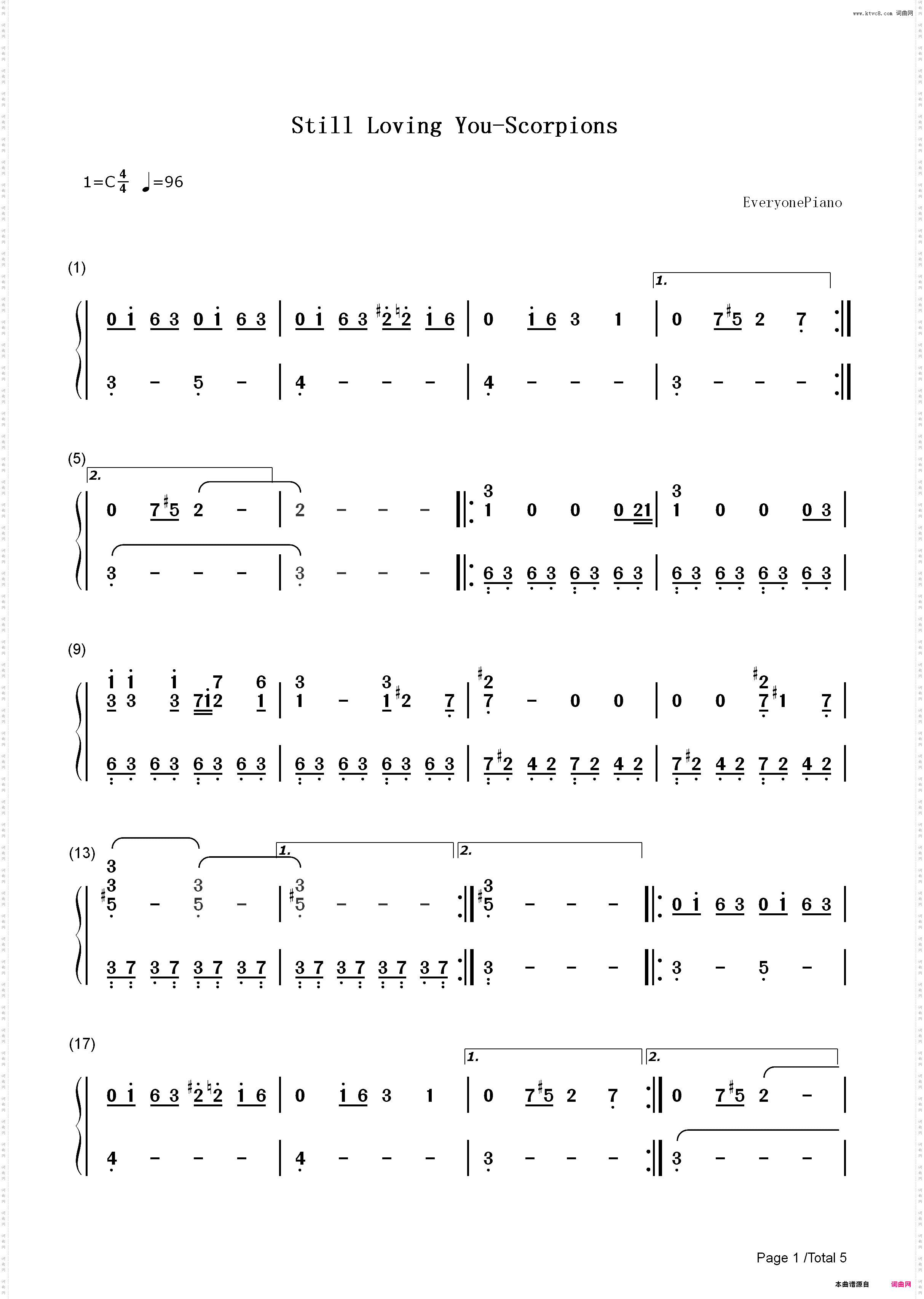 Still Loving You-Scorpions