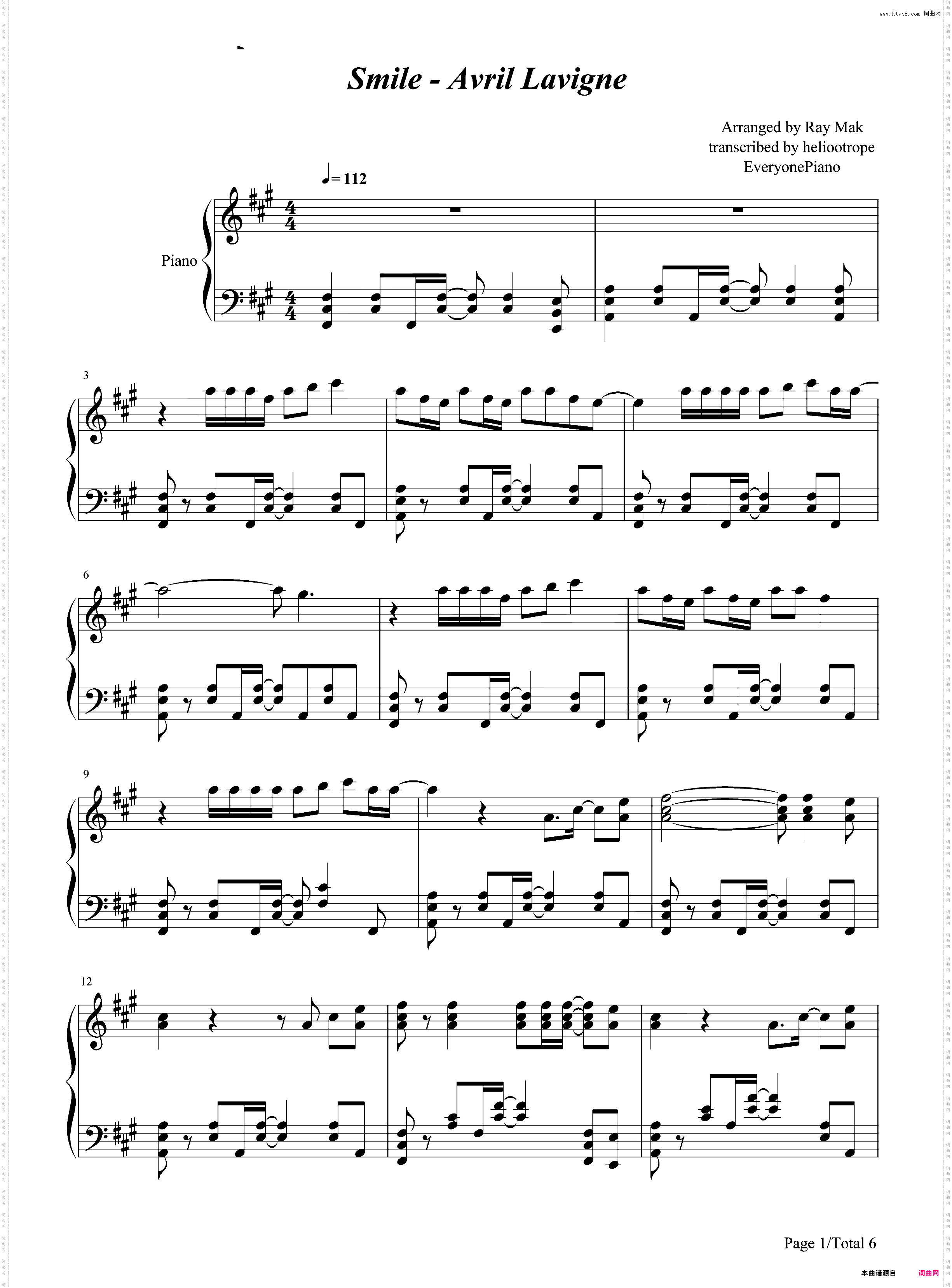Smile-Avril Lavigne