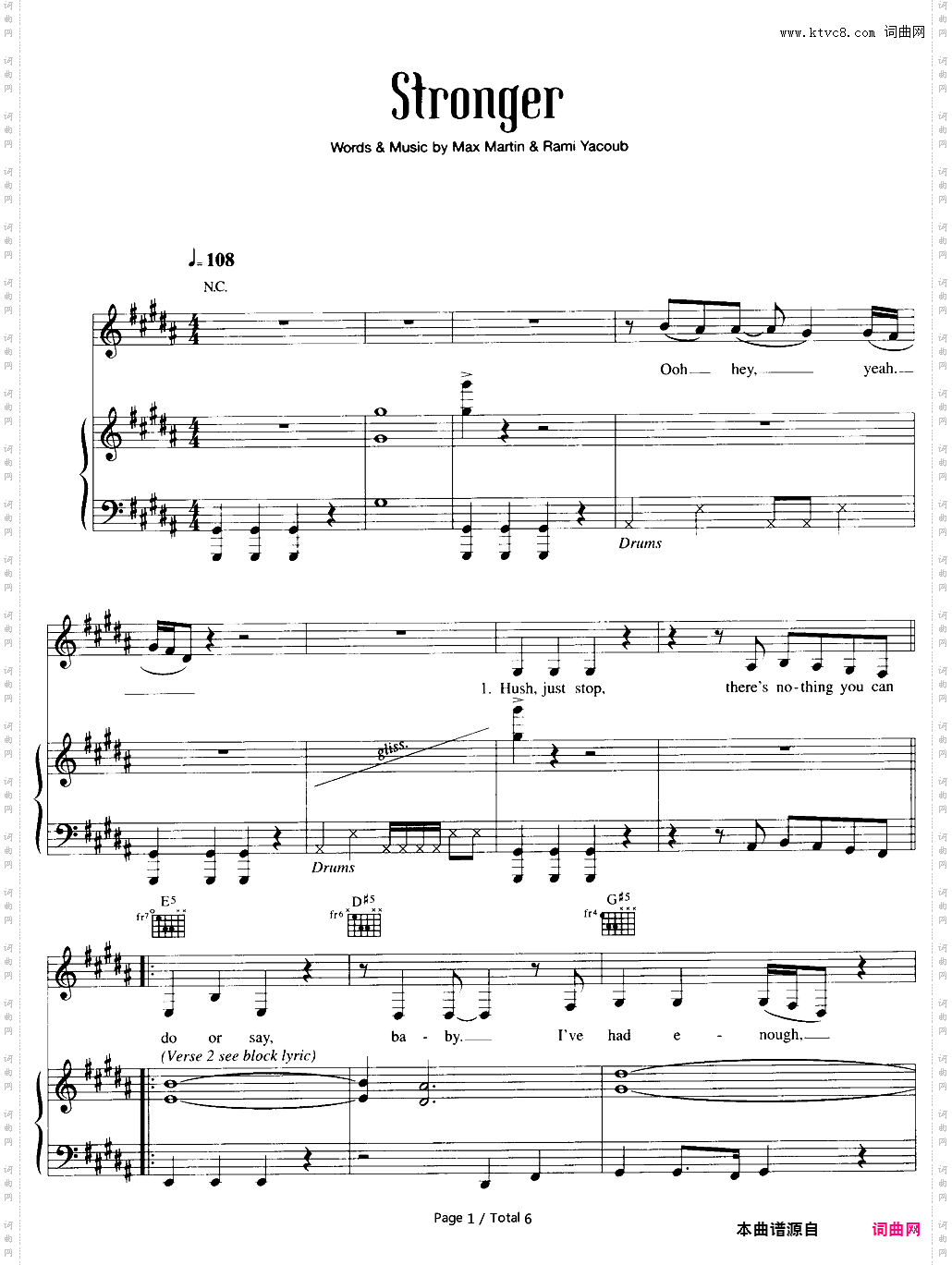 Stronger-Britney Spears