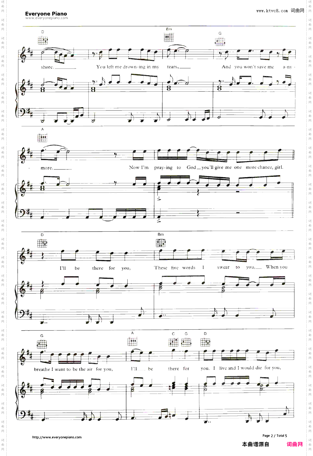 I'll Be There for You-Bon Jovi