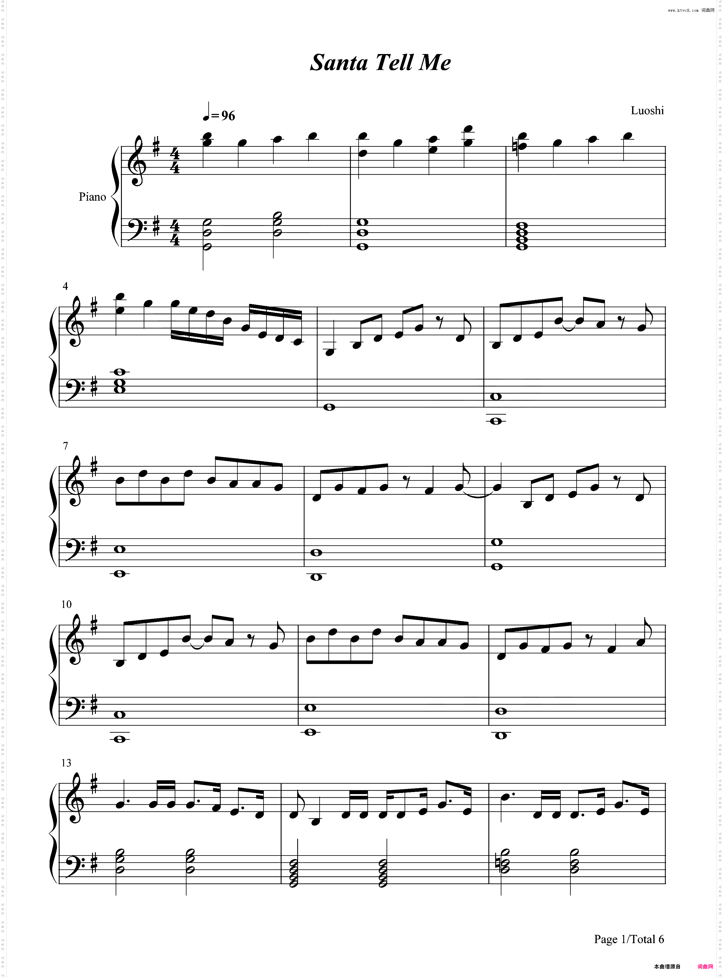 Santa Tell Me-Ariana Grande