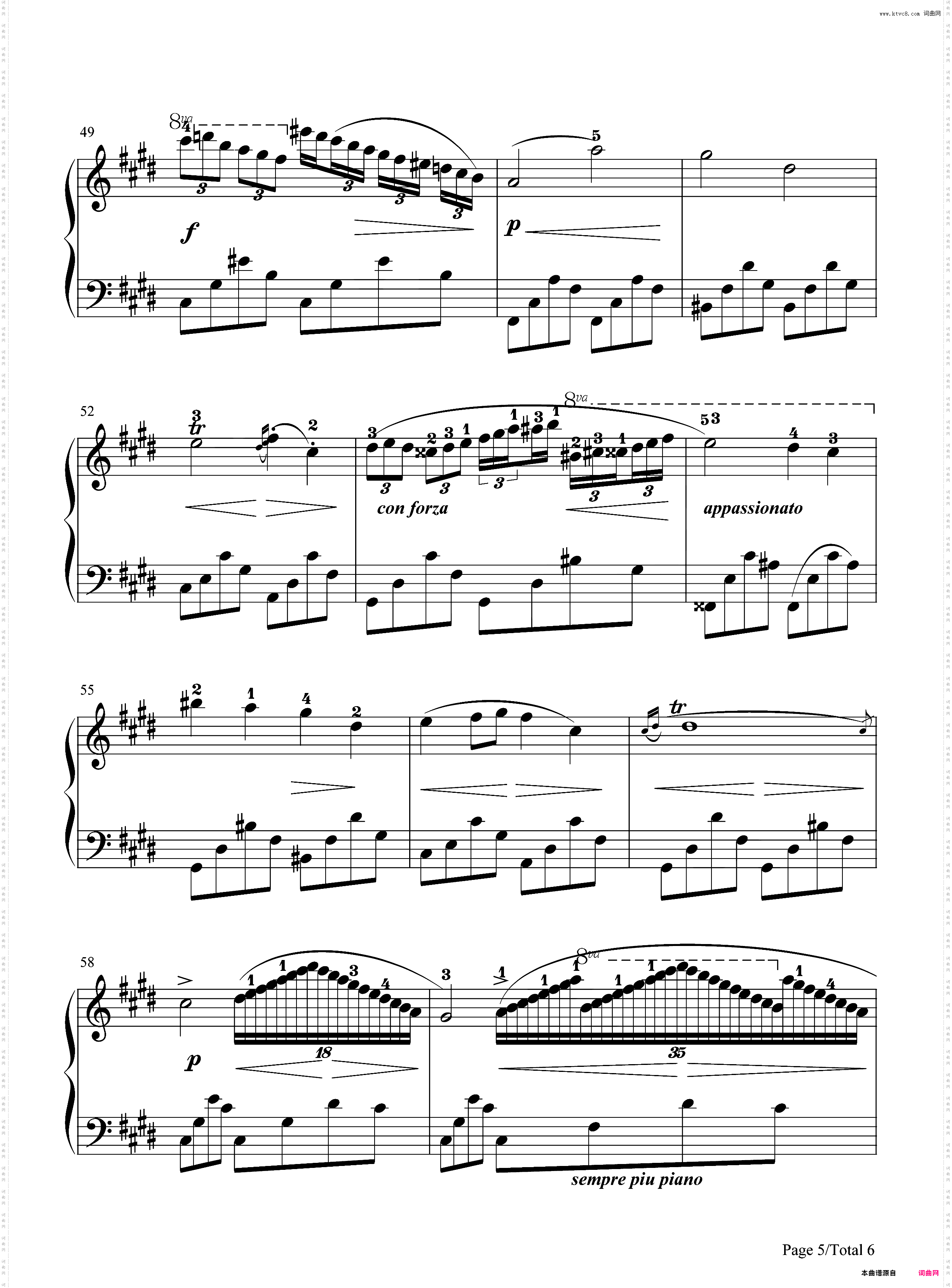 升C小调夜曲-Nocturne No·20 in C sharp minor