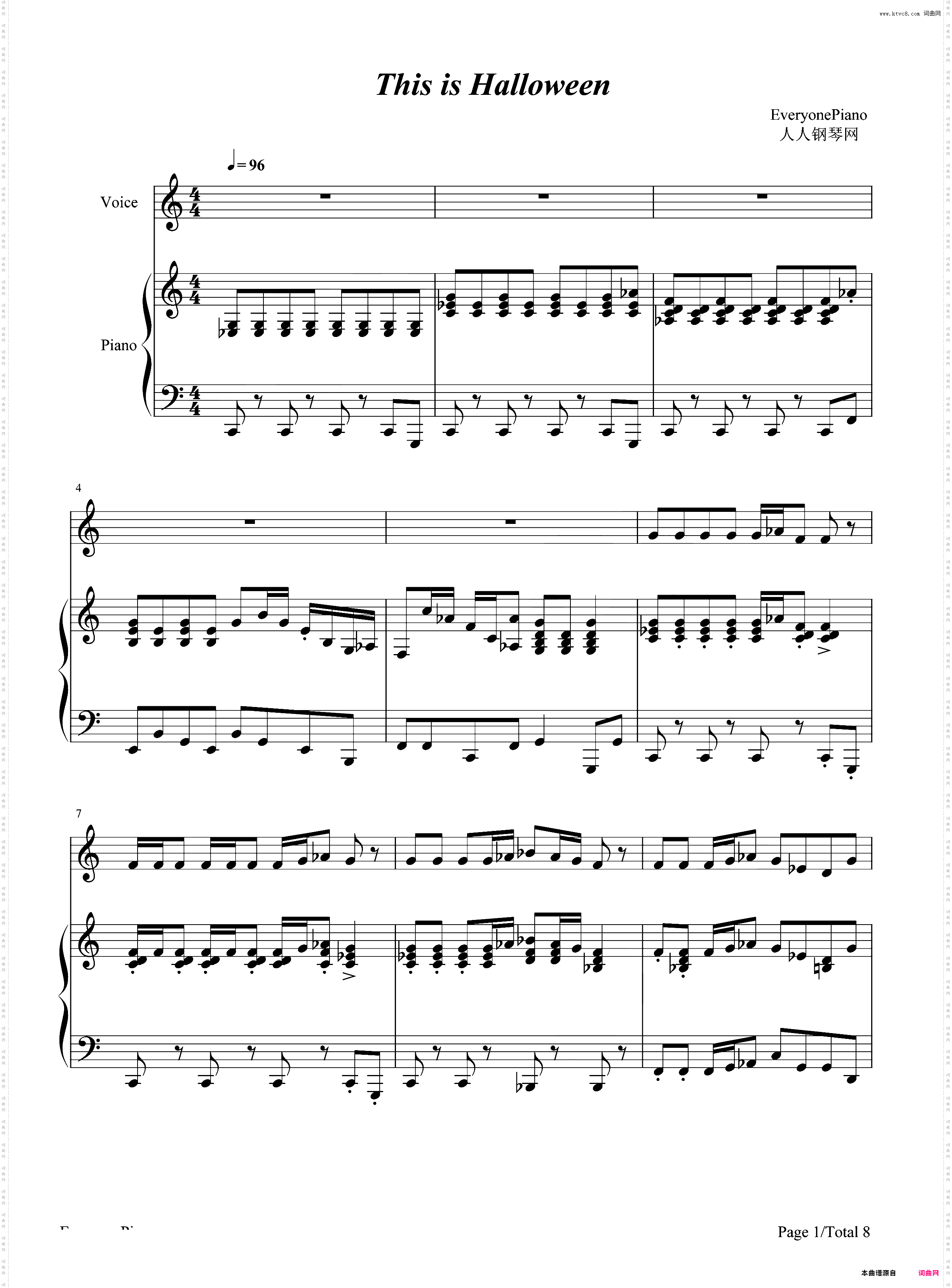 This Is Halloween-圣诞夜惊魂OST