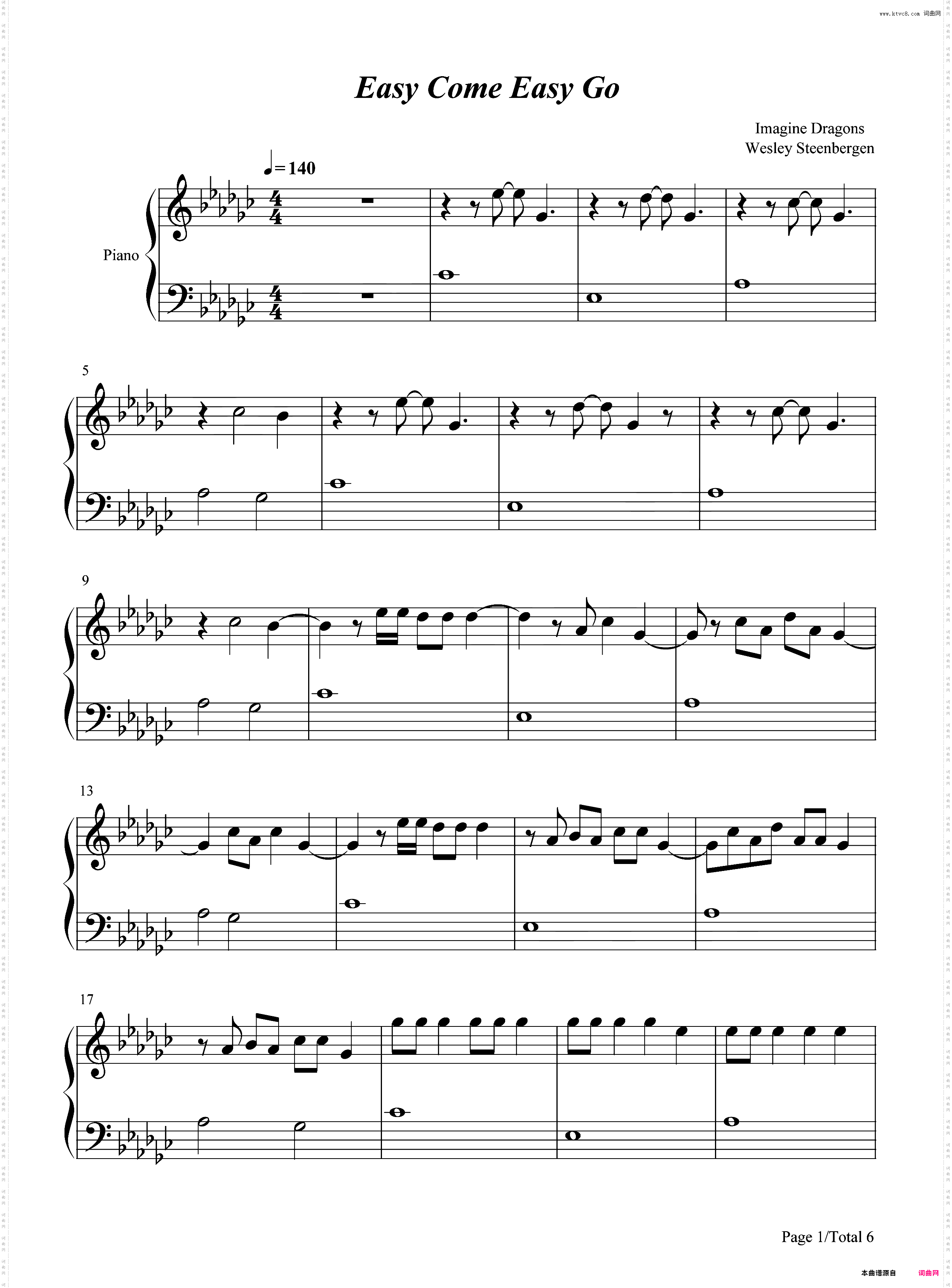 Easy Come Easy Go-Imagine Dragons