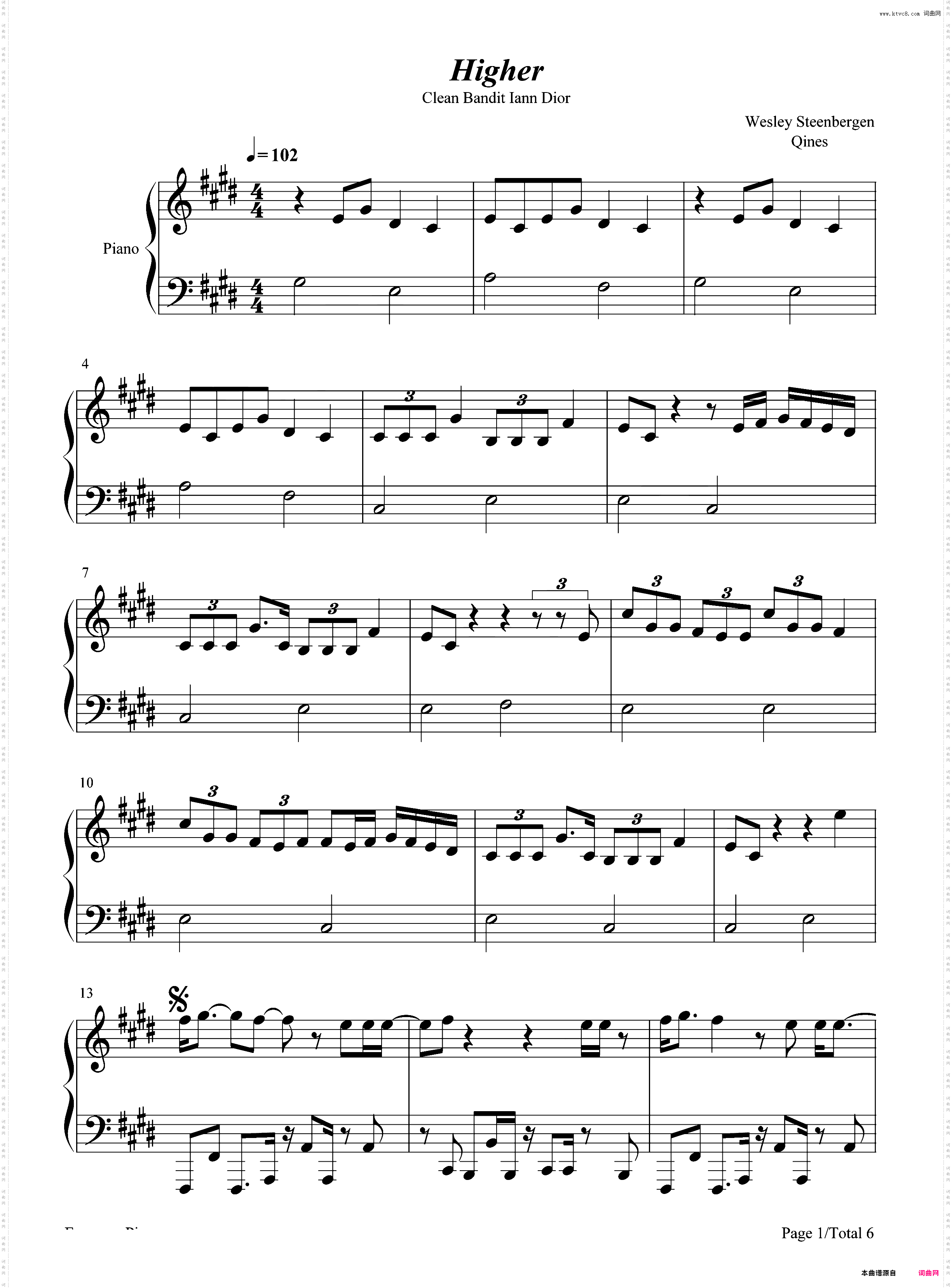 Higher-Clean Bandit ft Iann Dior