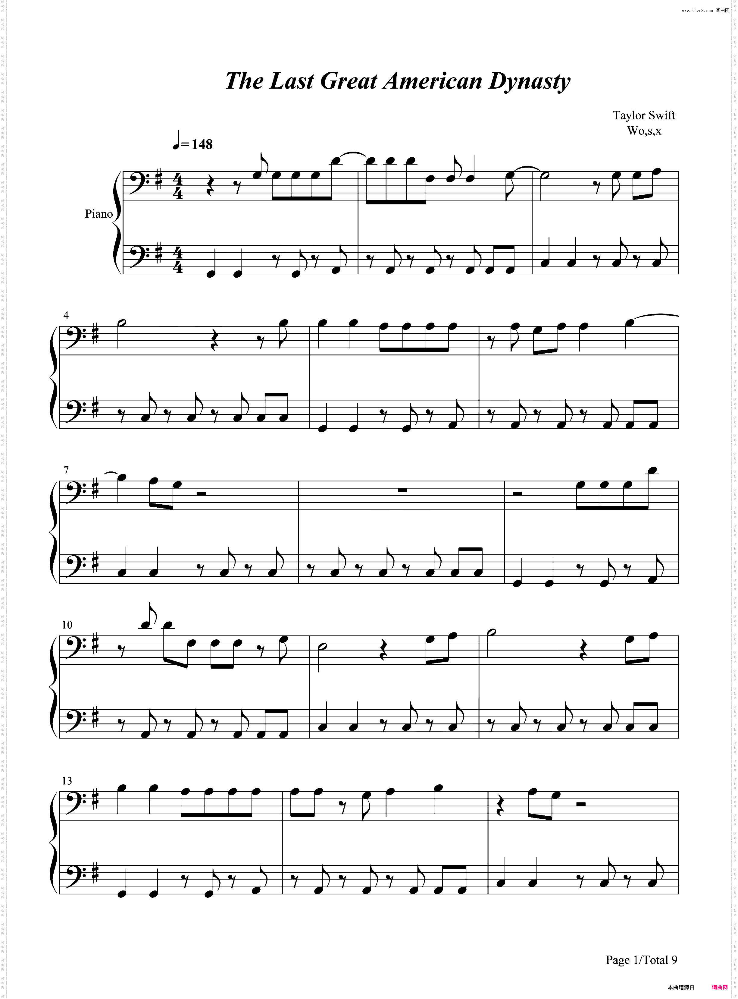 The Last Great American Dynasty-Taylor Swift