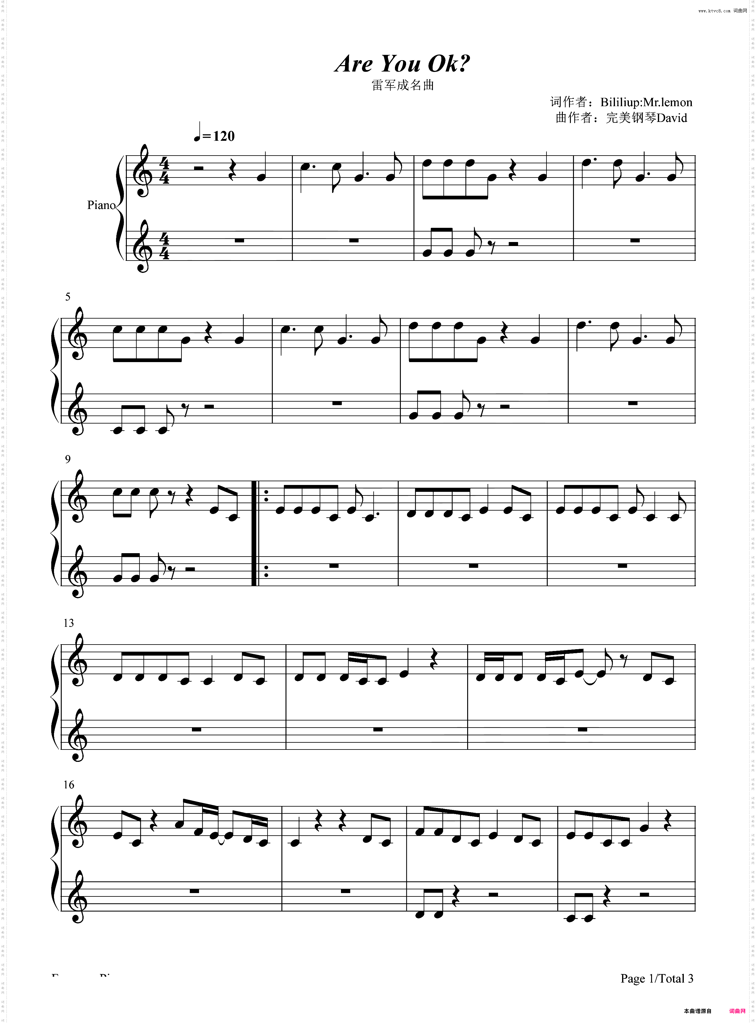 Are you OK-雷军-Angelina