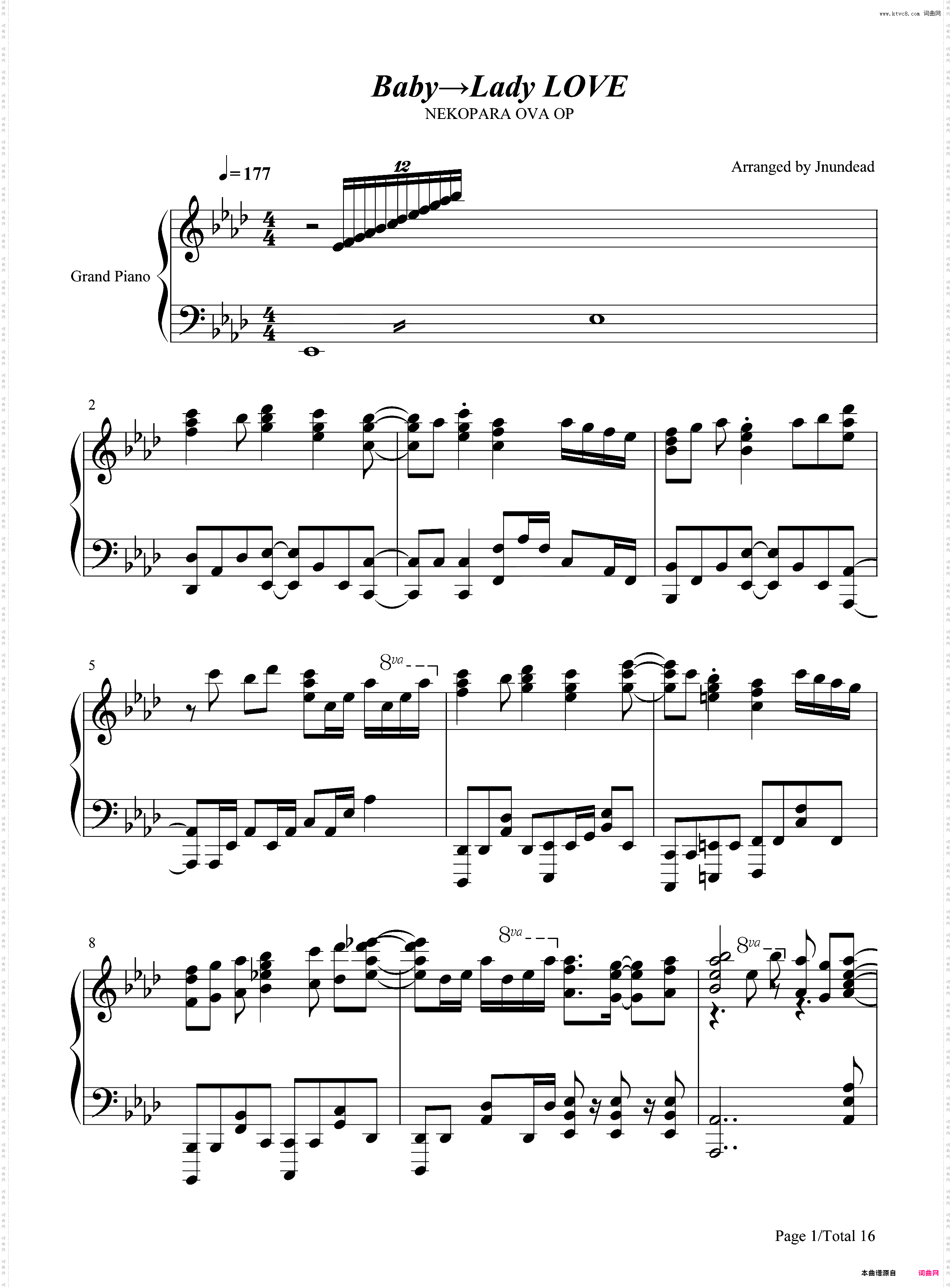 Baby Lady LOVE-猫娘乐园片头曲