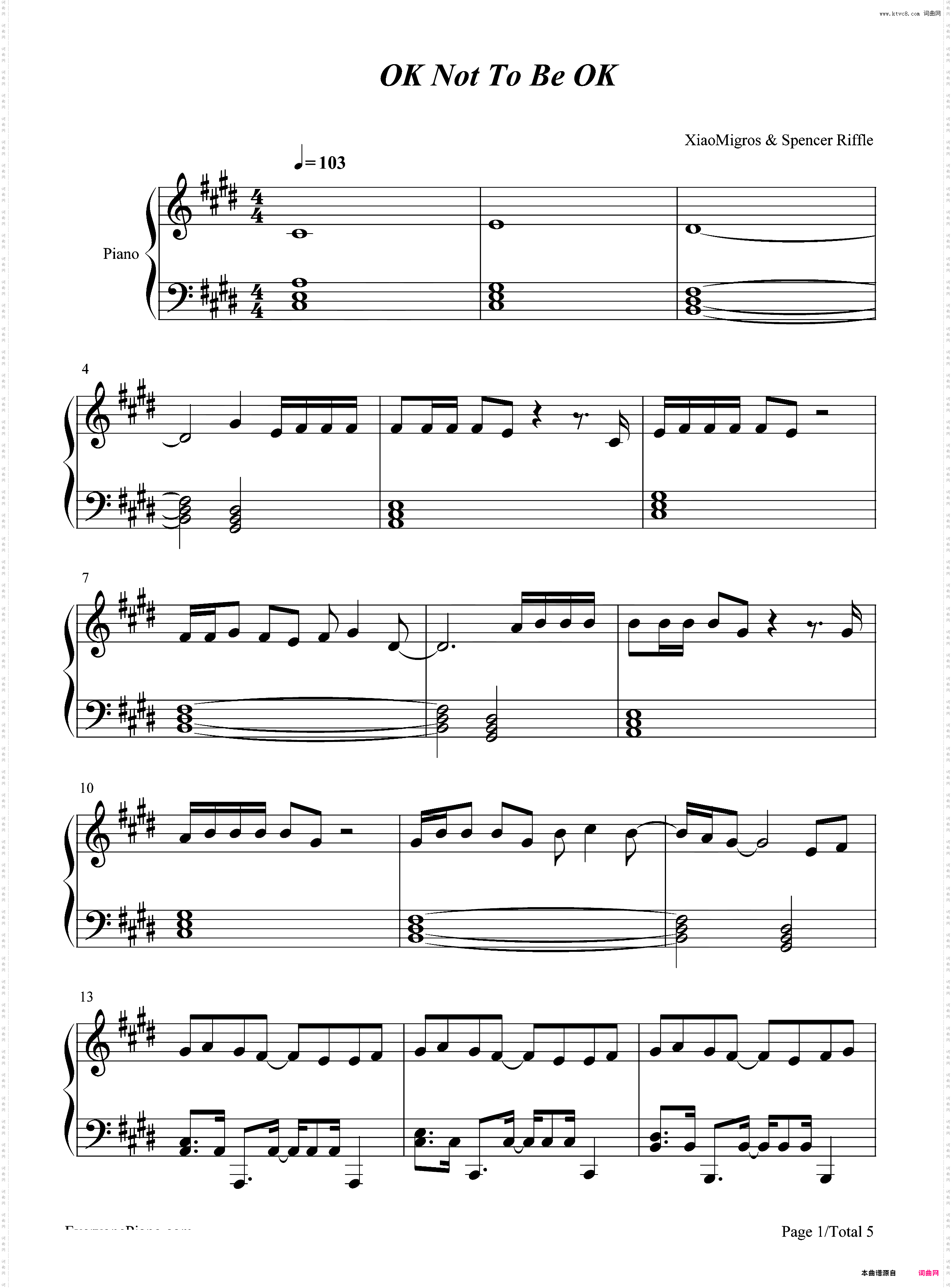 OK Not To Be OK-Marshmello ft Demi Lovato