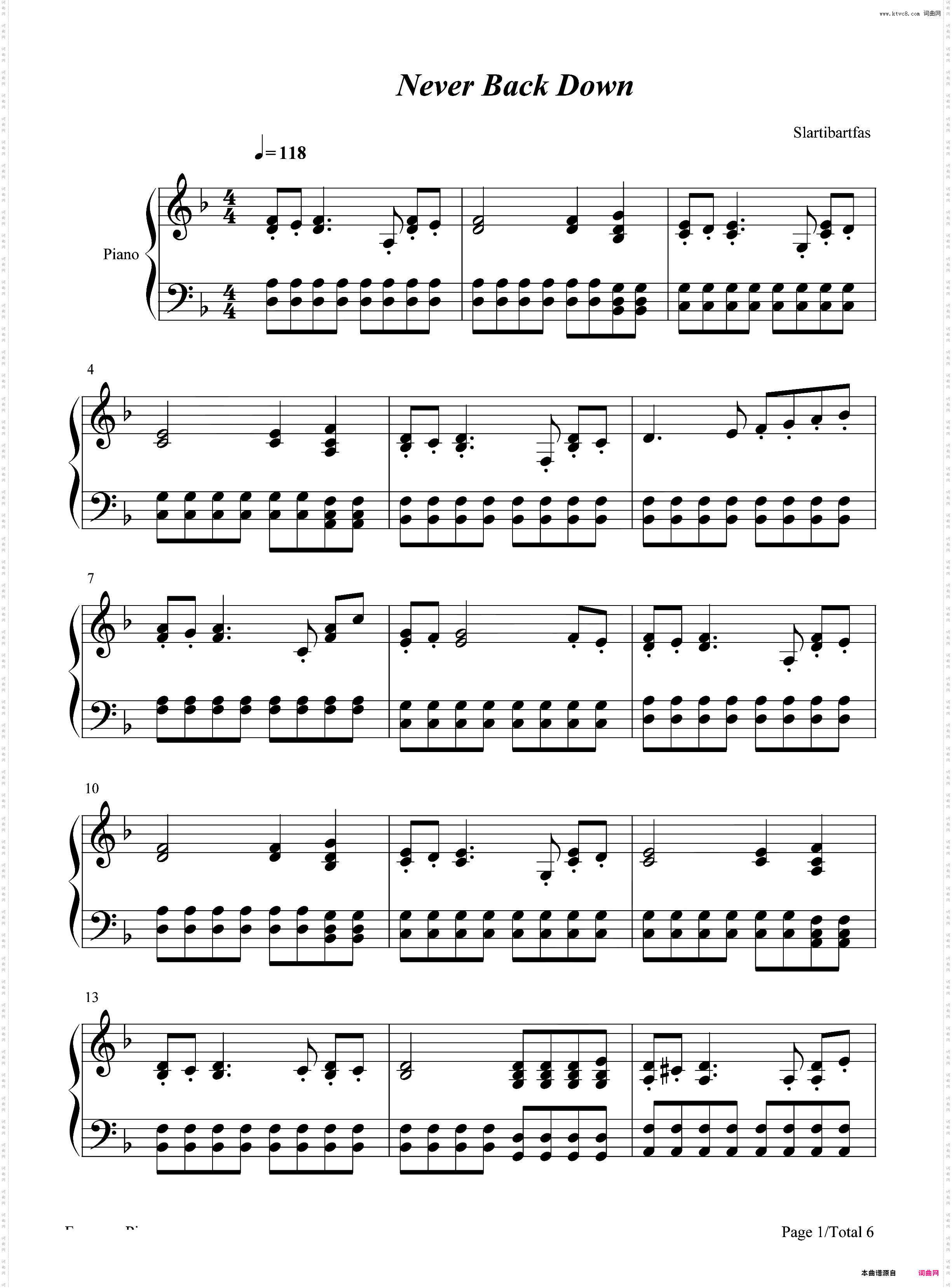 Never Back Down-Two Steps From Hell