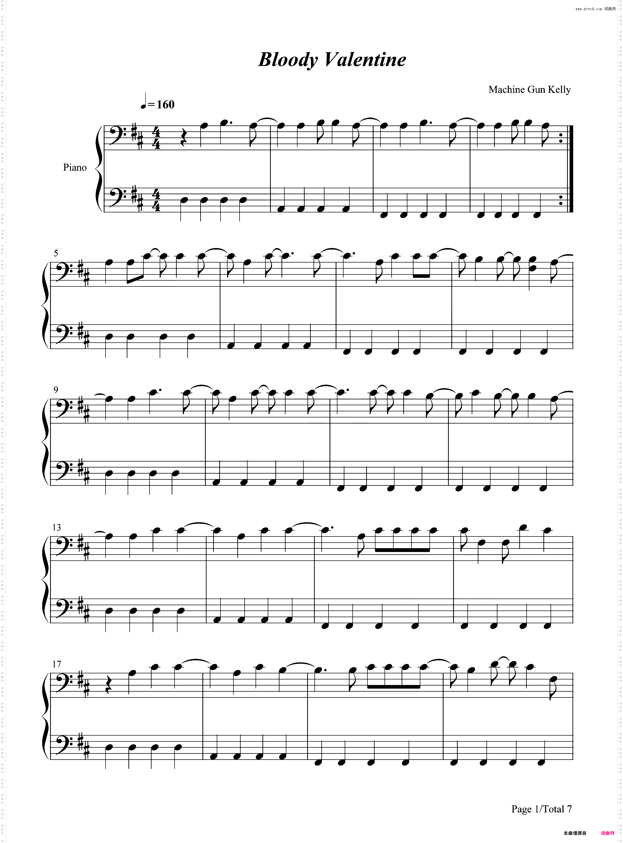 Bloody Valentine-Machine Gun Kelly