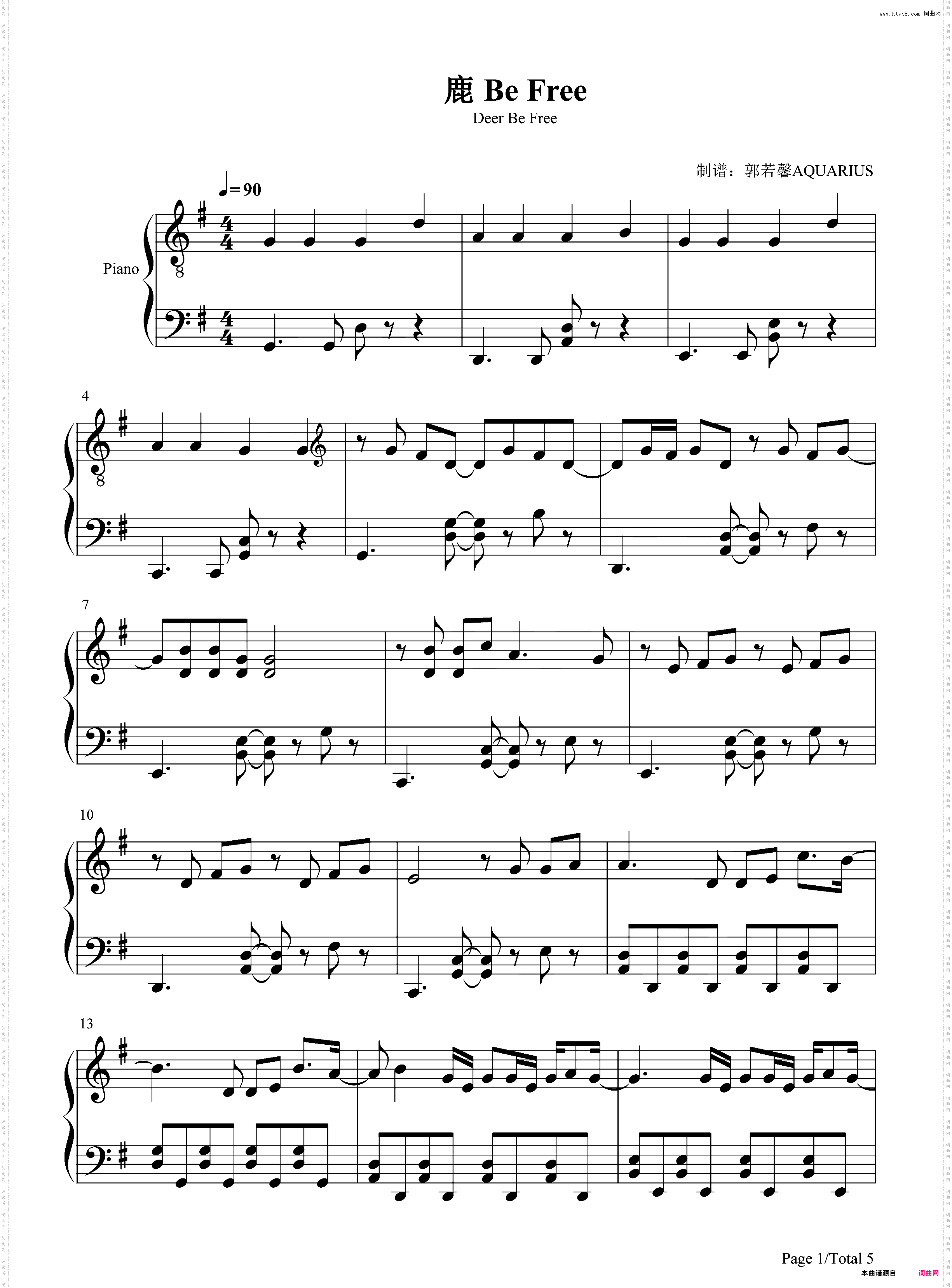 鹿 Be Free-完美版
