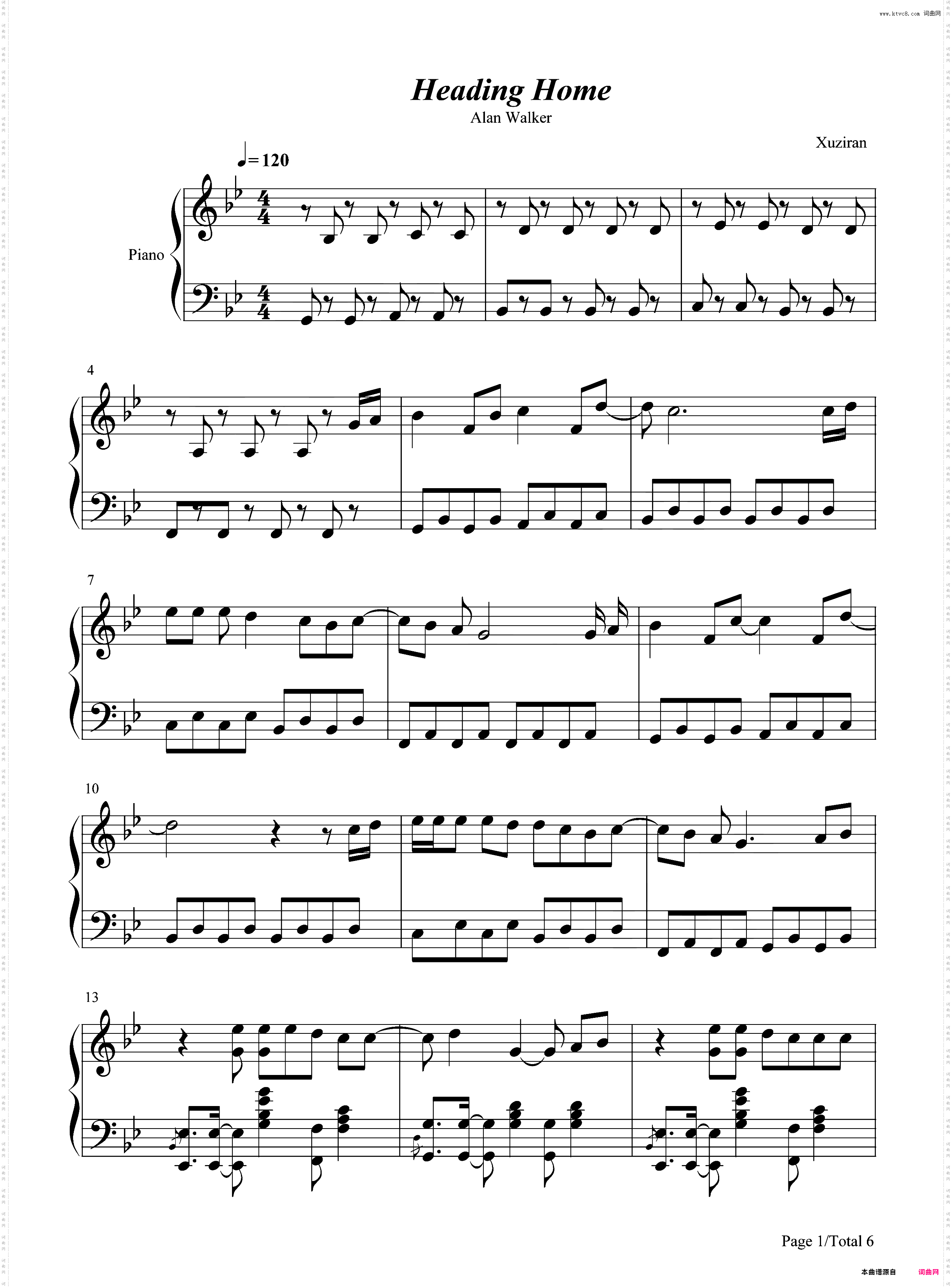 Heading Home-Alan Walker