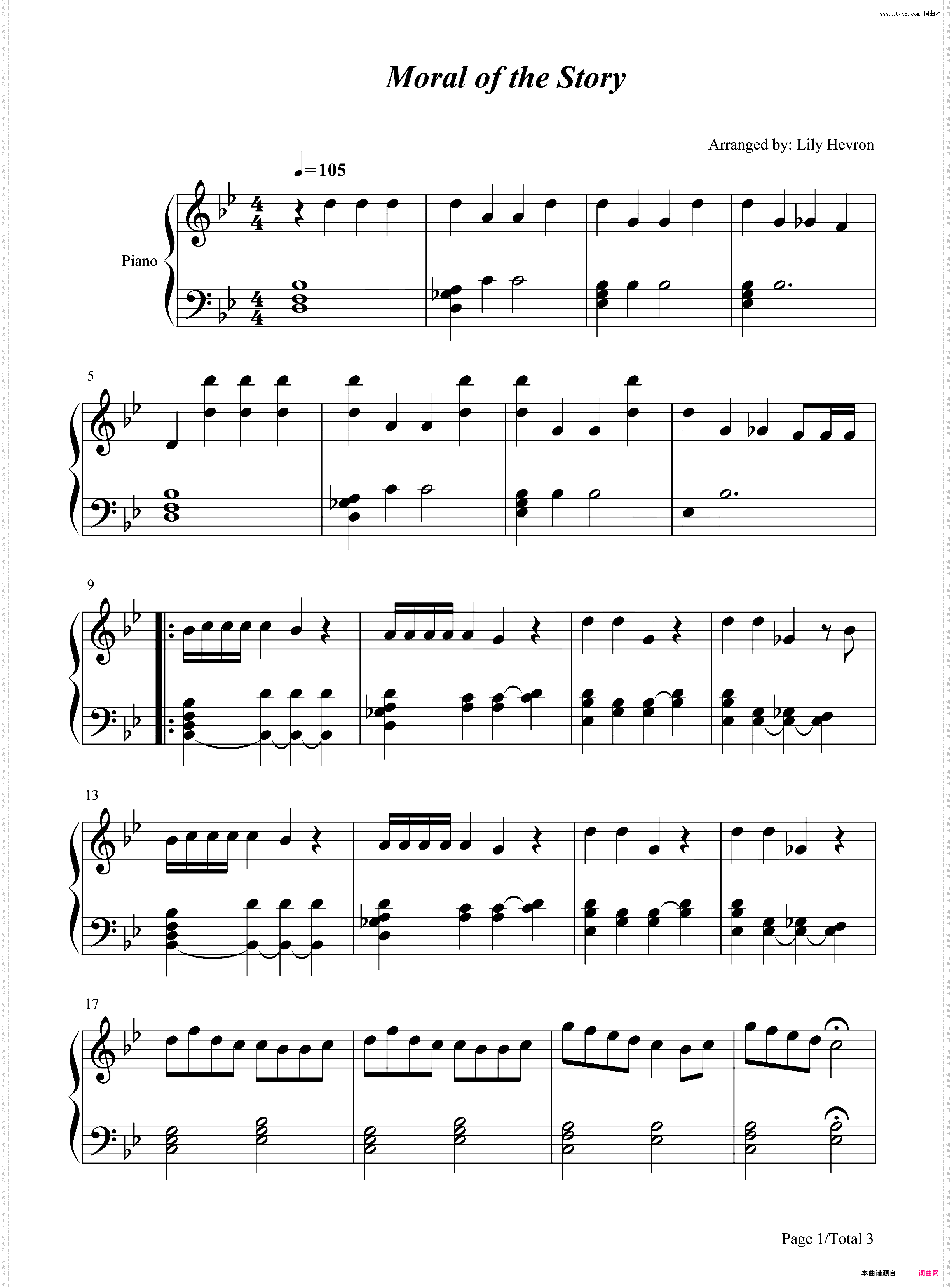 Moral of the Story-Ashe