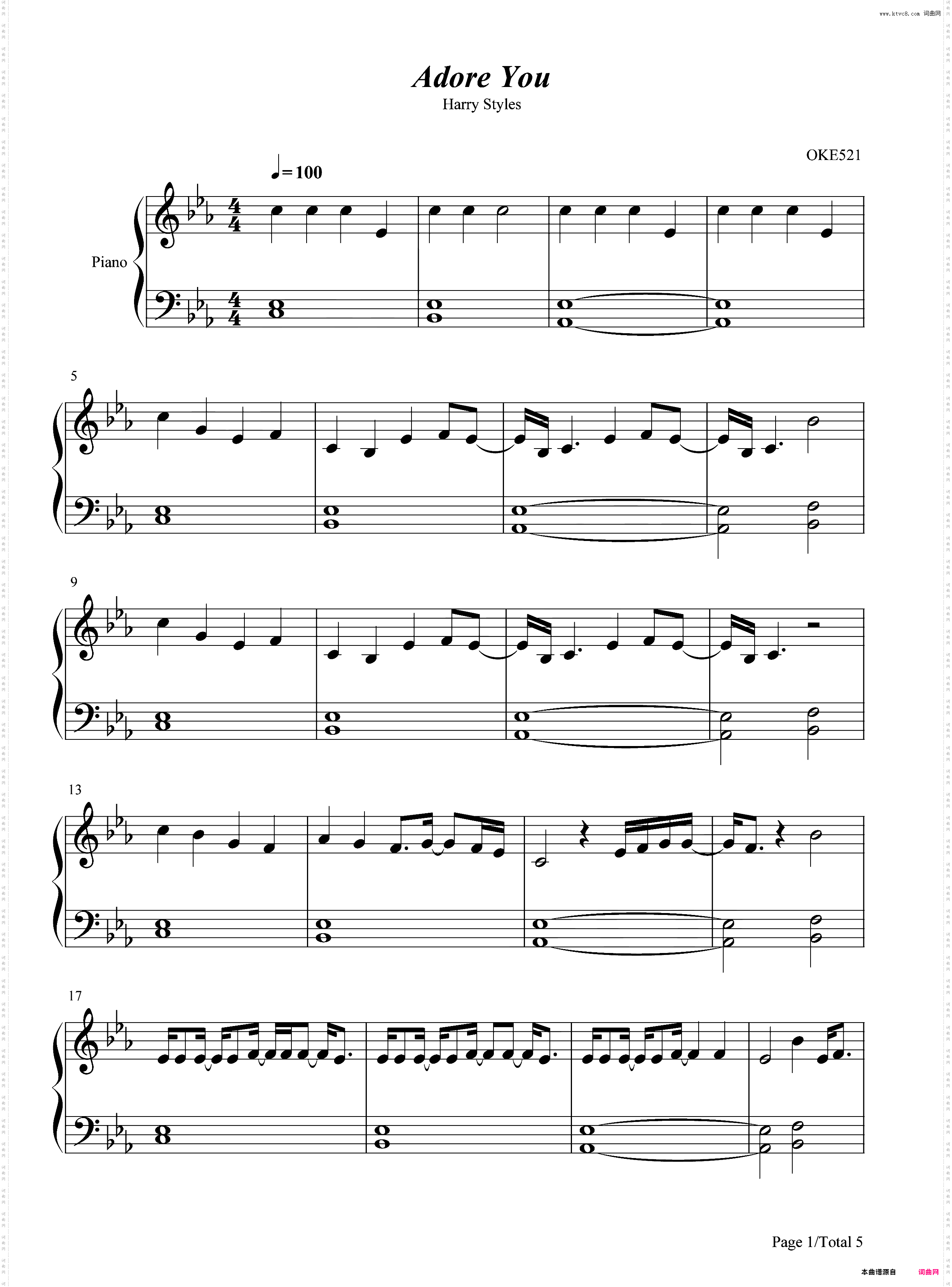 Adore You-Harry Styles